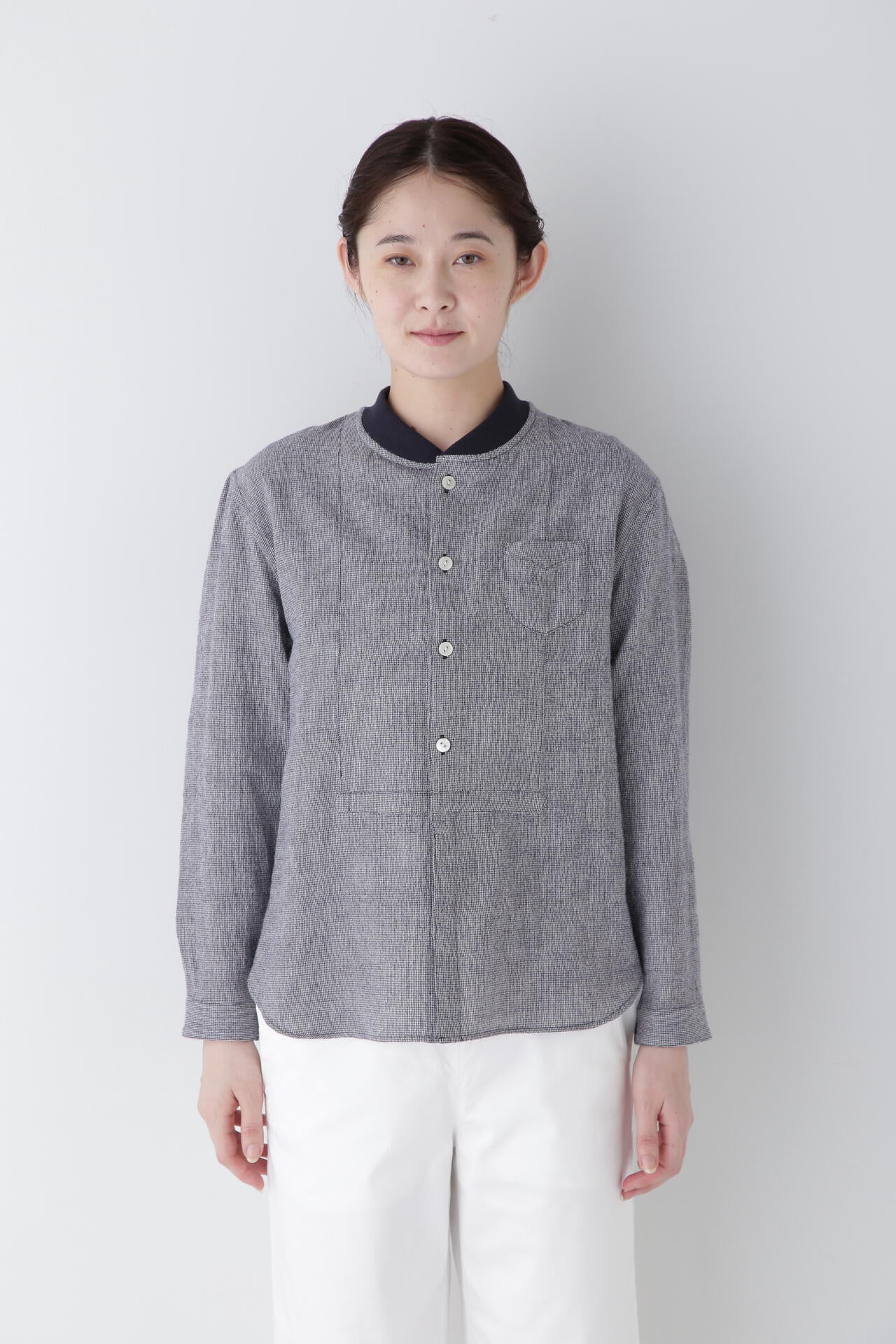 【WEB限定】NATIC タンブラー先染めチェックシャツ