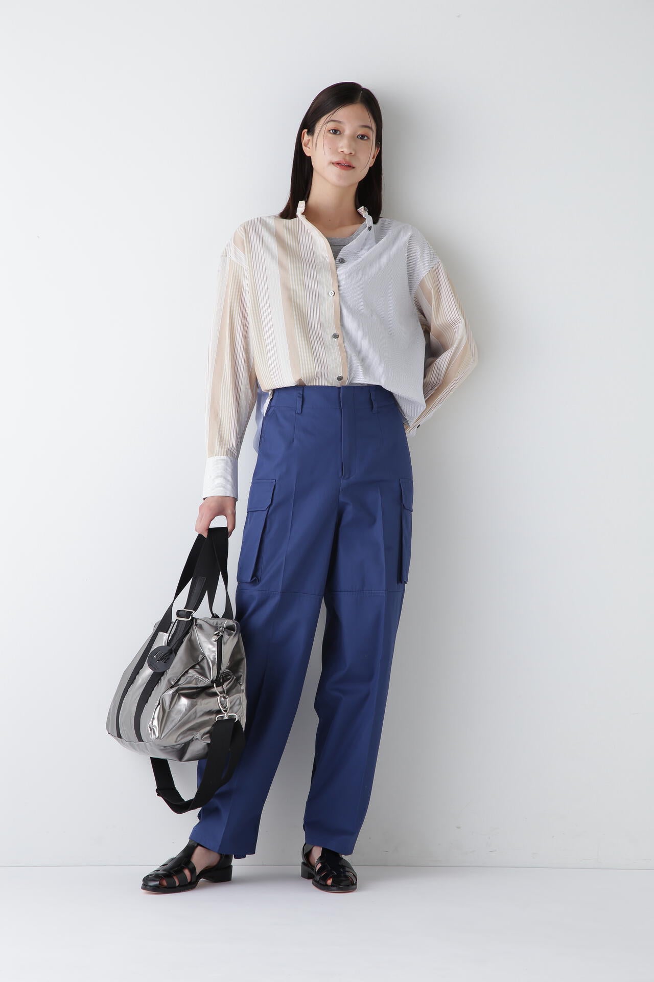 60/2コットンギャバパンツ