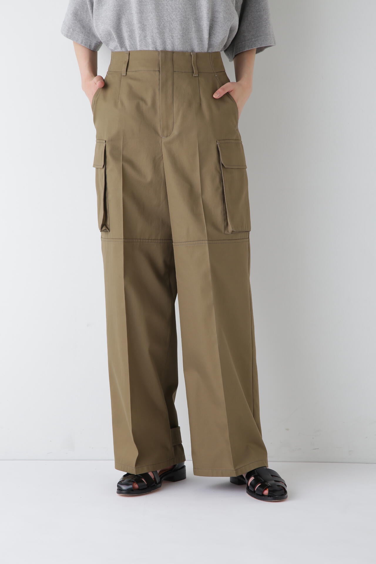 60/2コットンギャバパンツ
