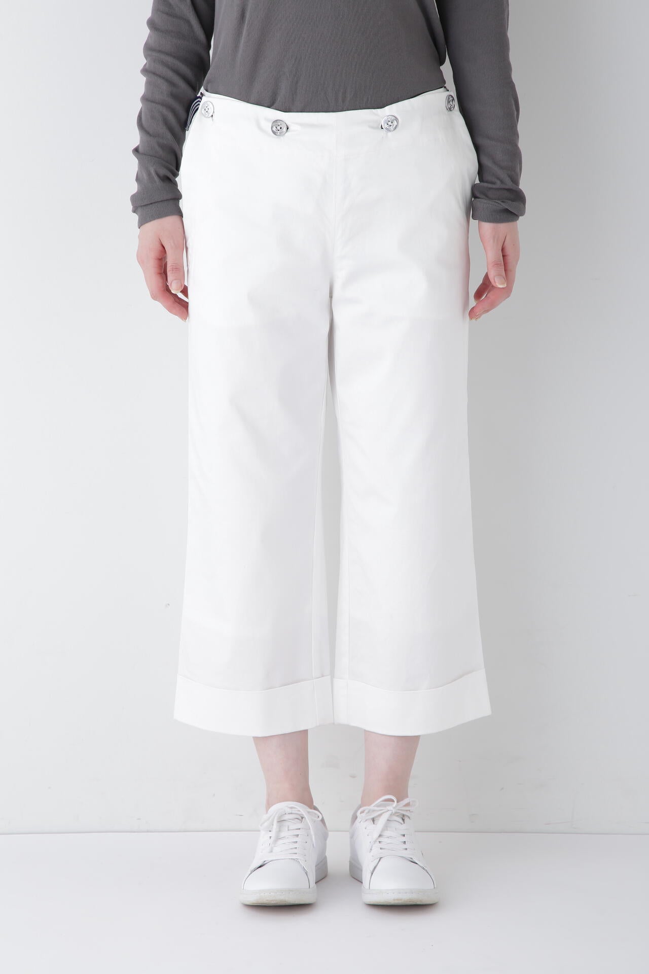 【WEB限定】NATIC サテンストレッチパンツ