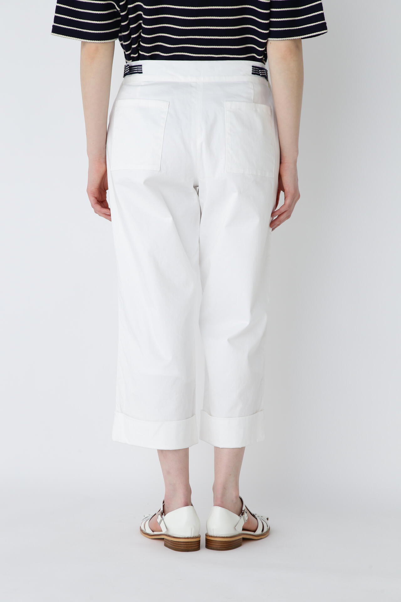 【WEB限定】NATIC サテンストレッチパンツ