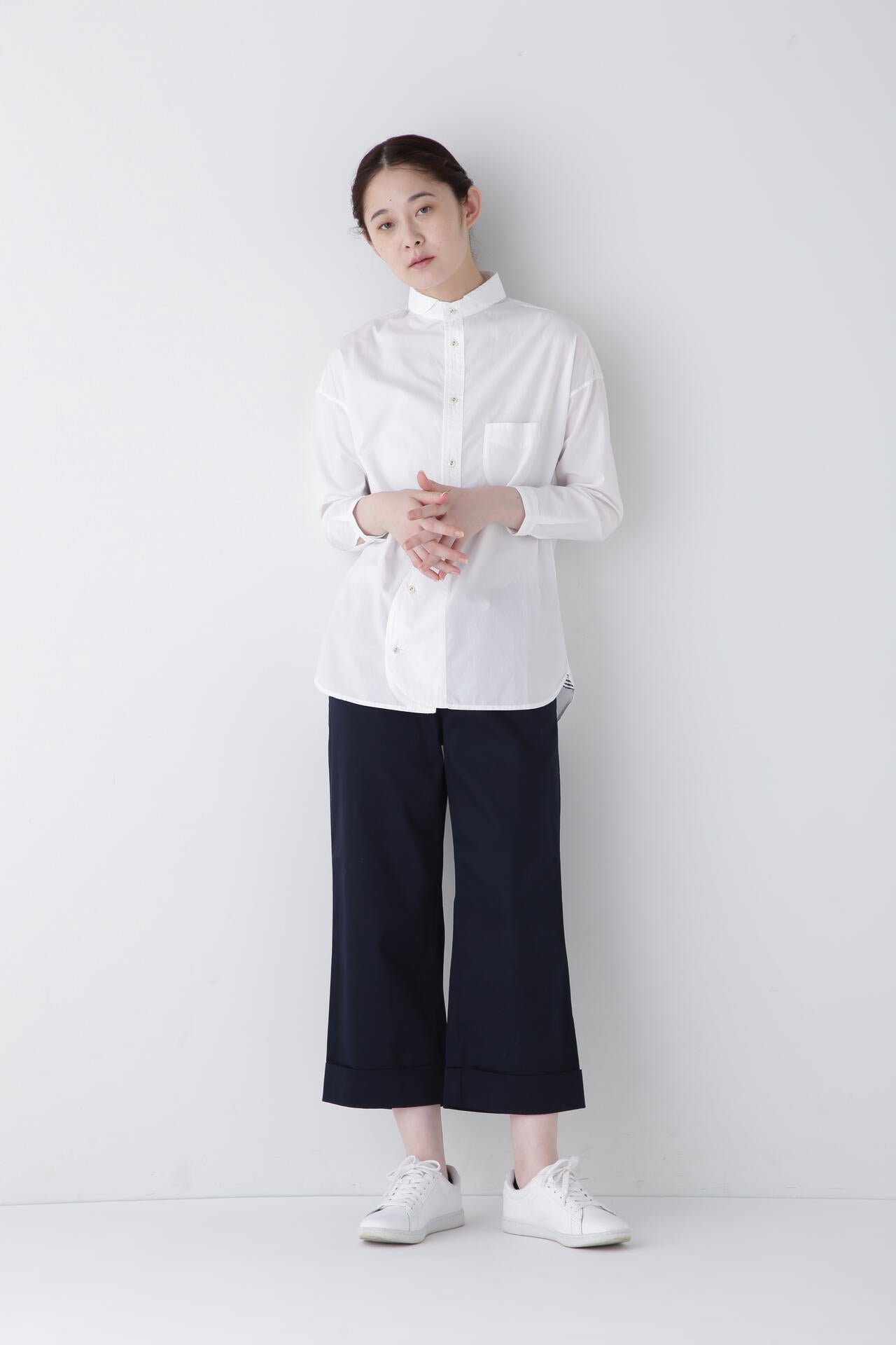 【WEB限定】NATIC サテンストレッチパンツ