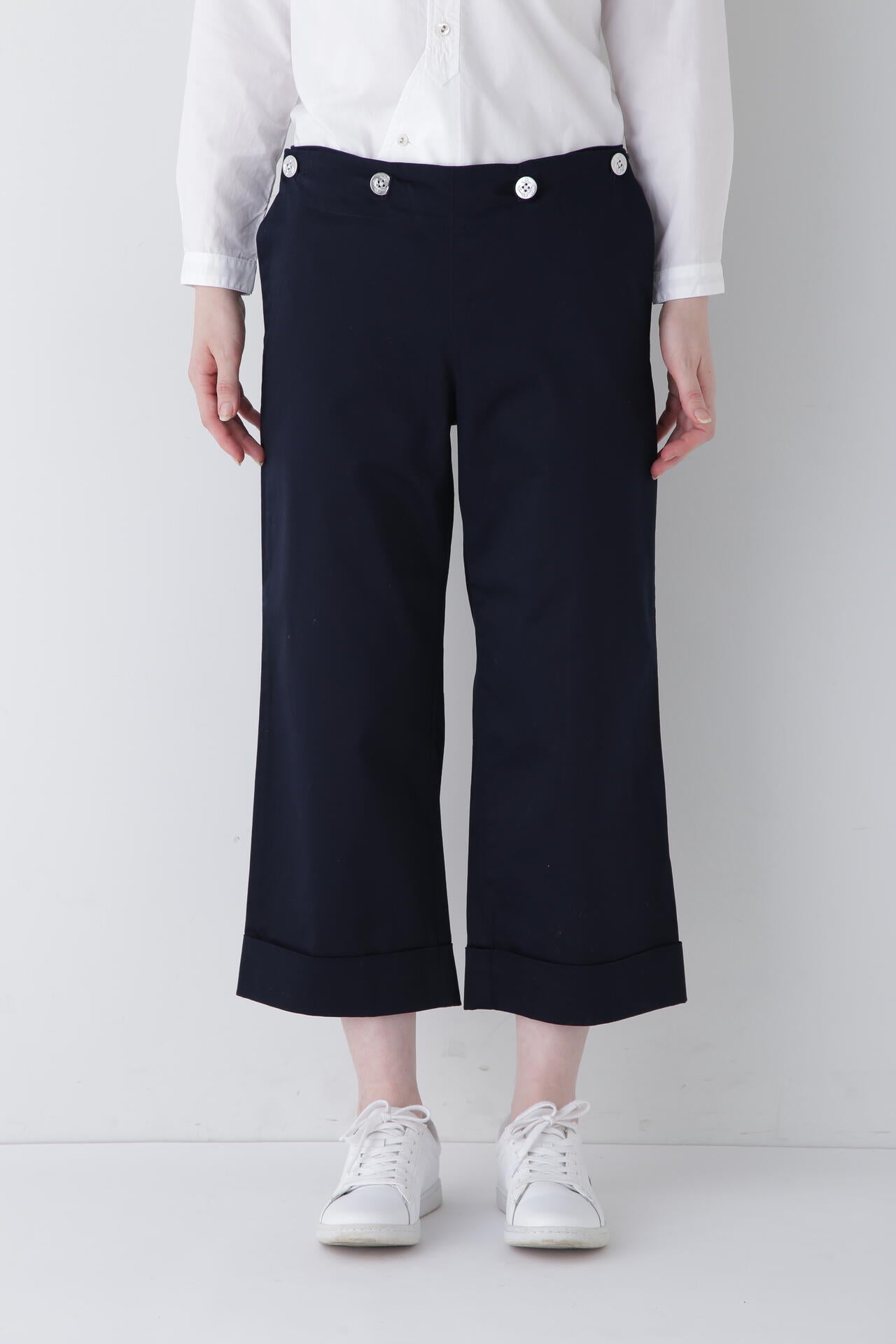 【WEB限定】NATIC サテンストレッチパンツ