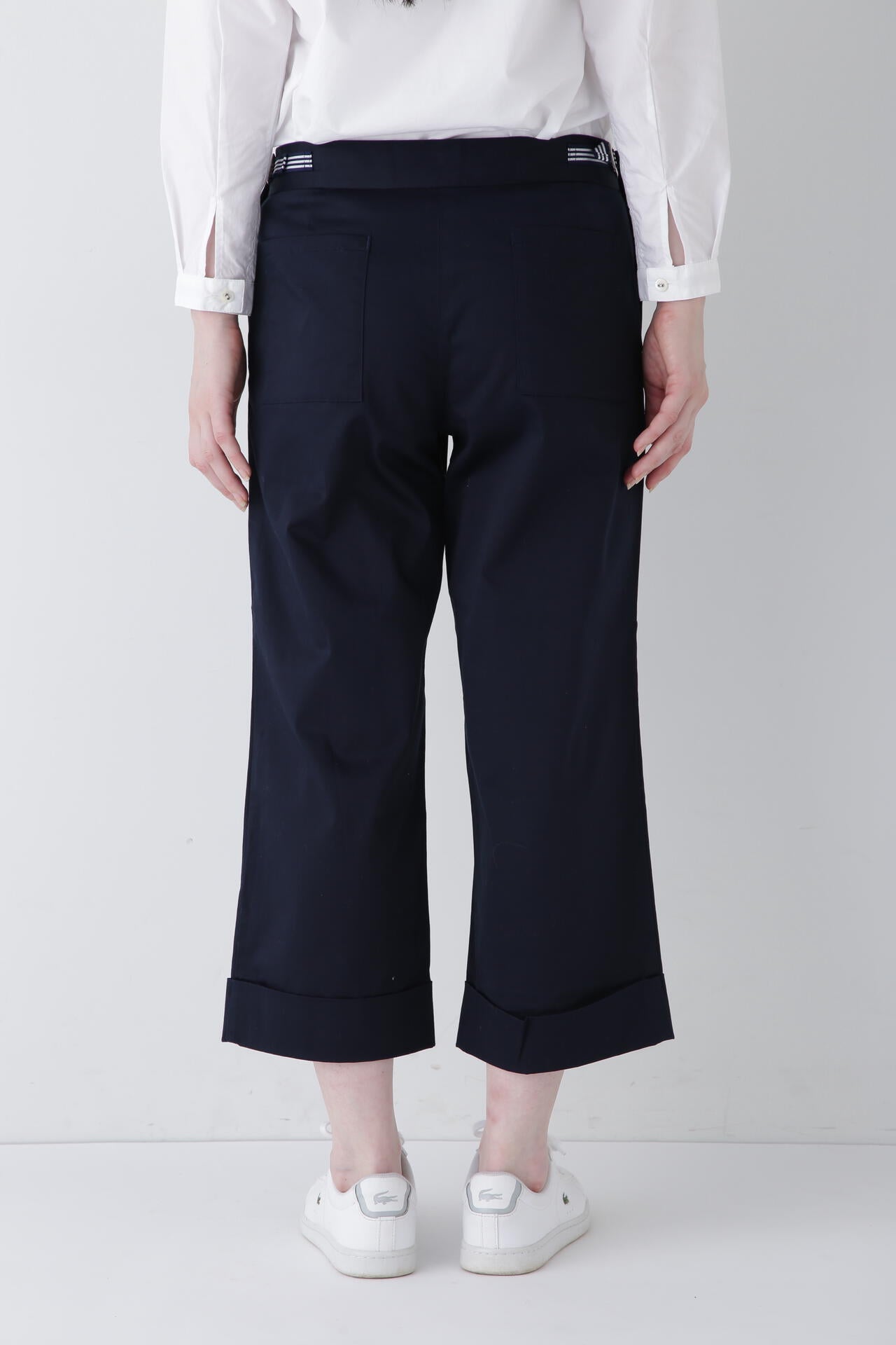 【WEB限定】NATIC サテンストレッチパンツ