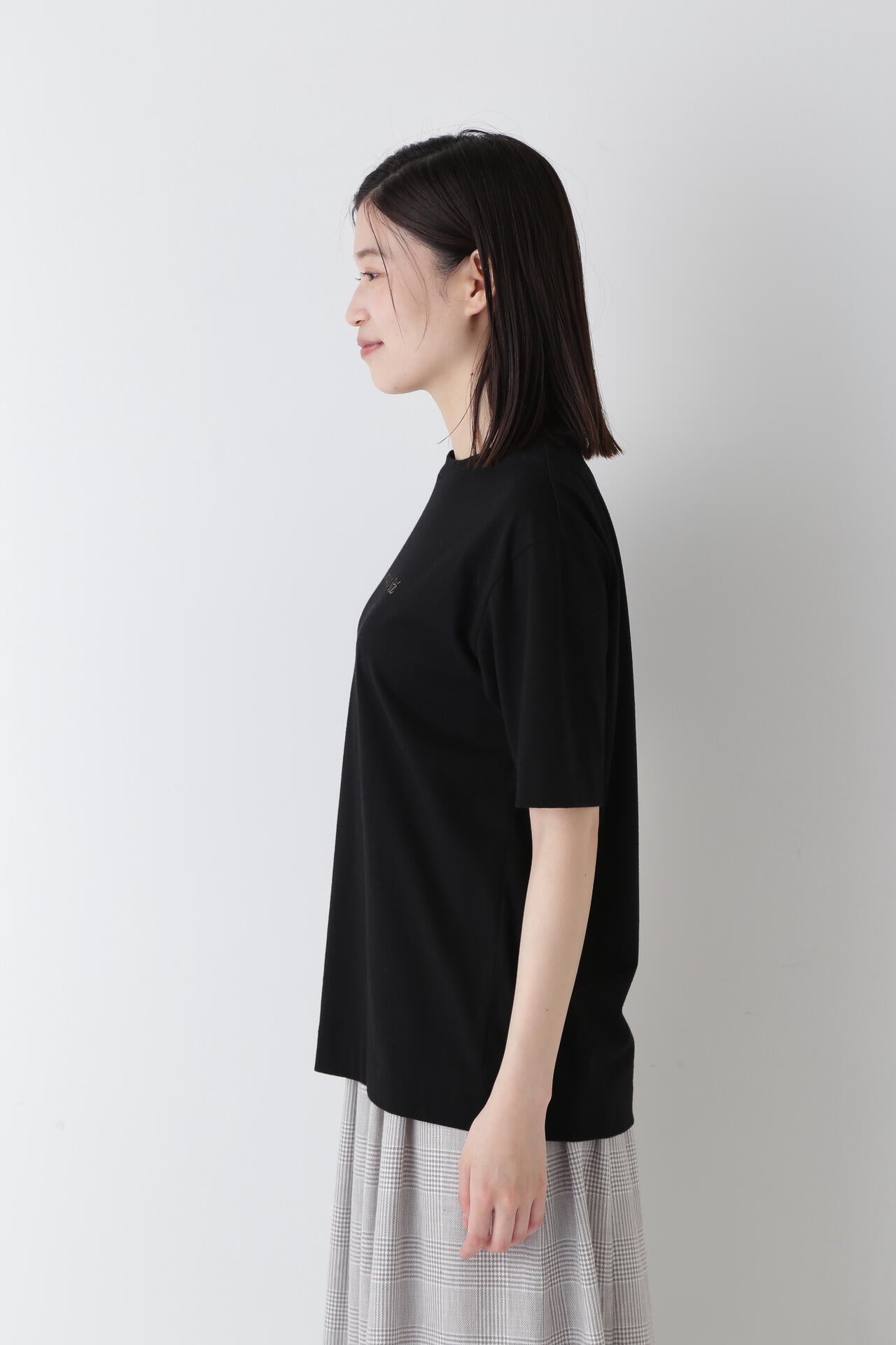 メッセージロゴプリントTシャツ