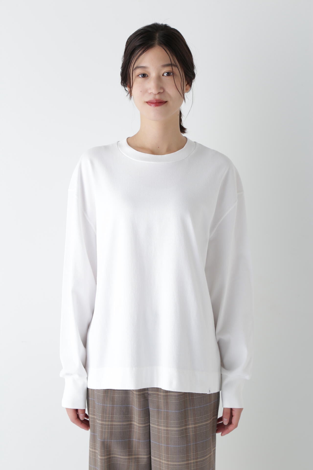 ロングスリーブ天竺Tシャツ