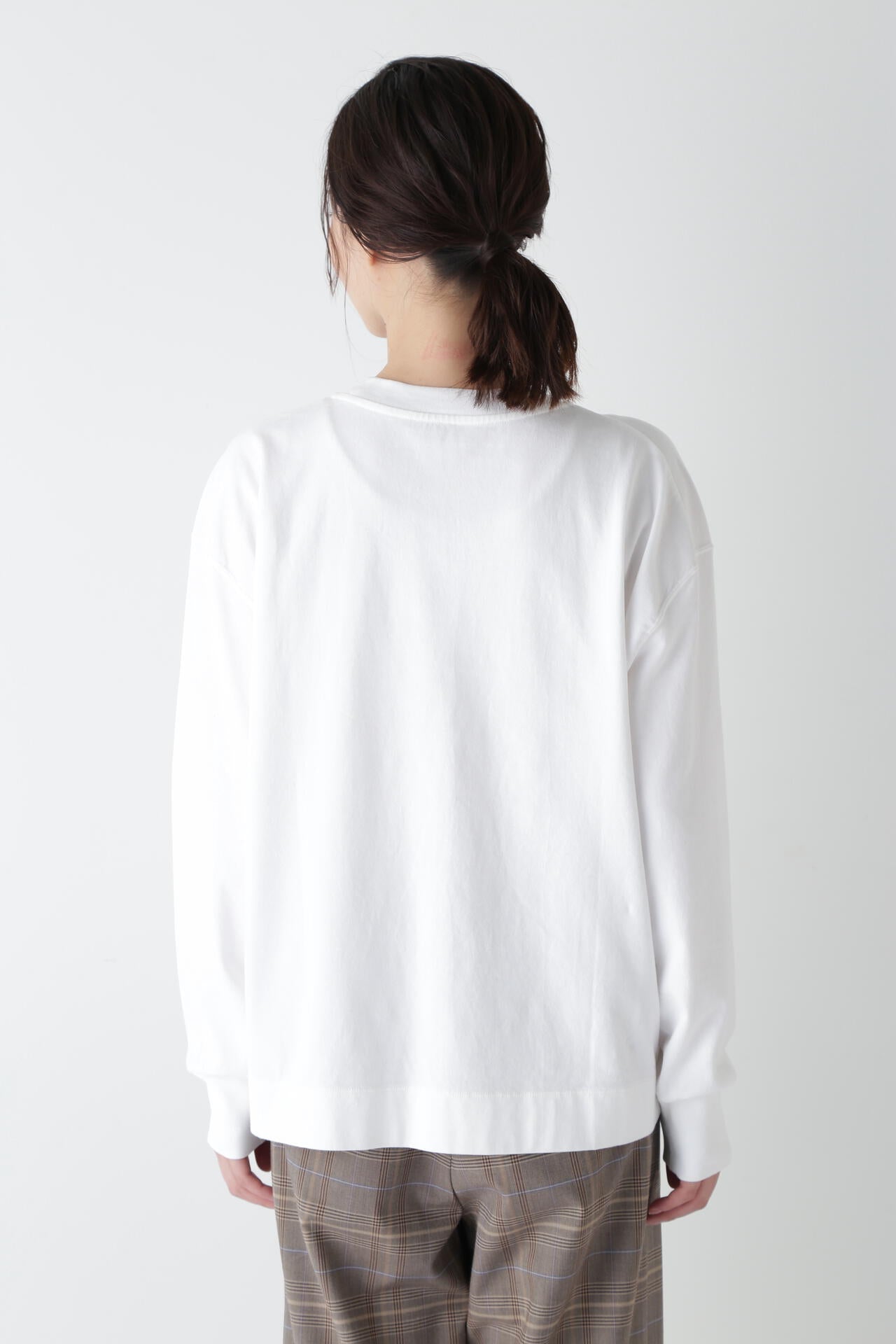 ロングスリーブ天竺Tシャツ