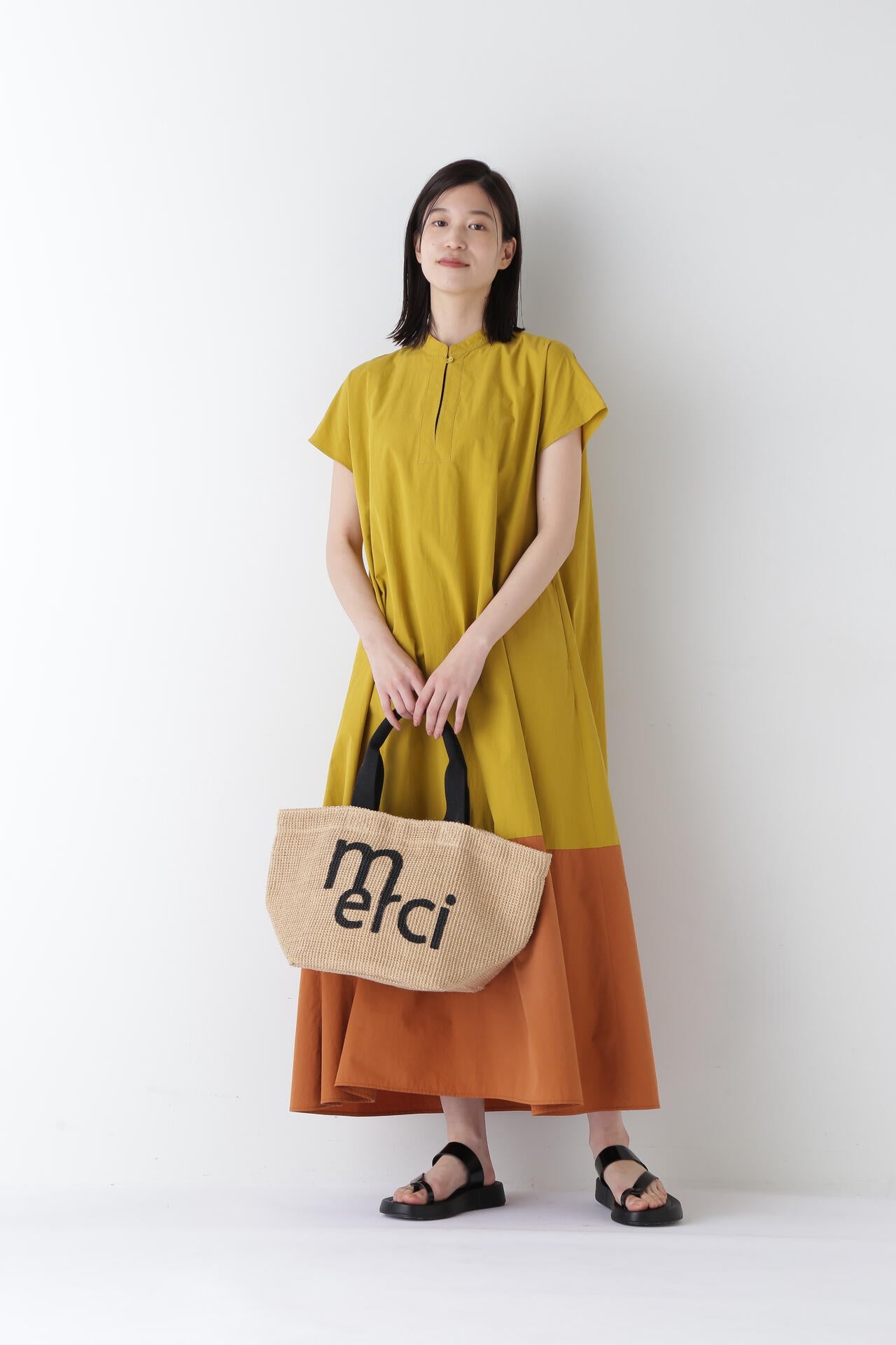 【FABRICOコラボ】ジュートバッグmerci