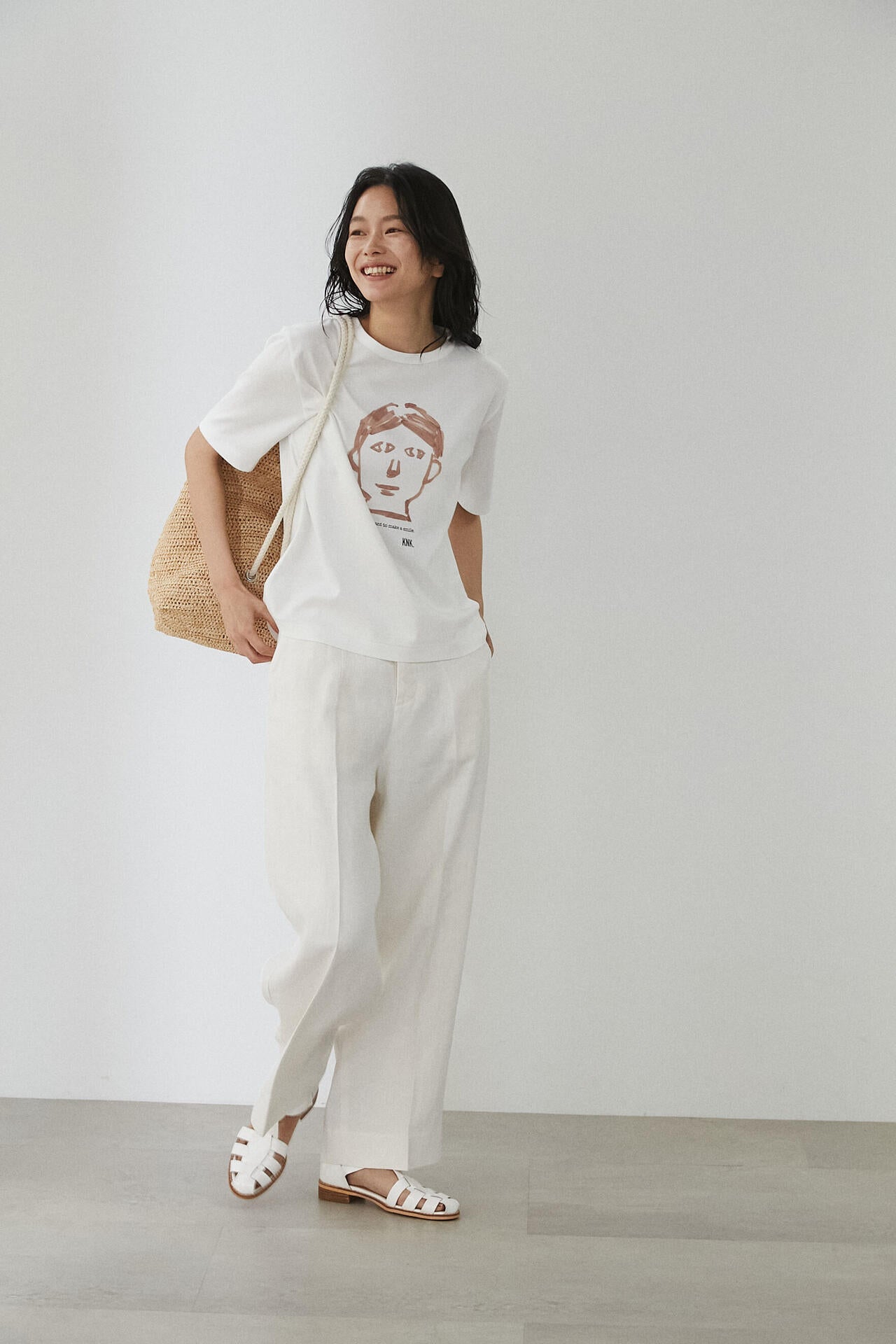 【香菜子コラボ】OGコットンプリントTシャツ Mサイズ