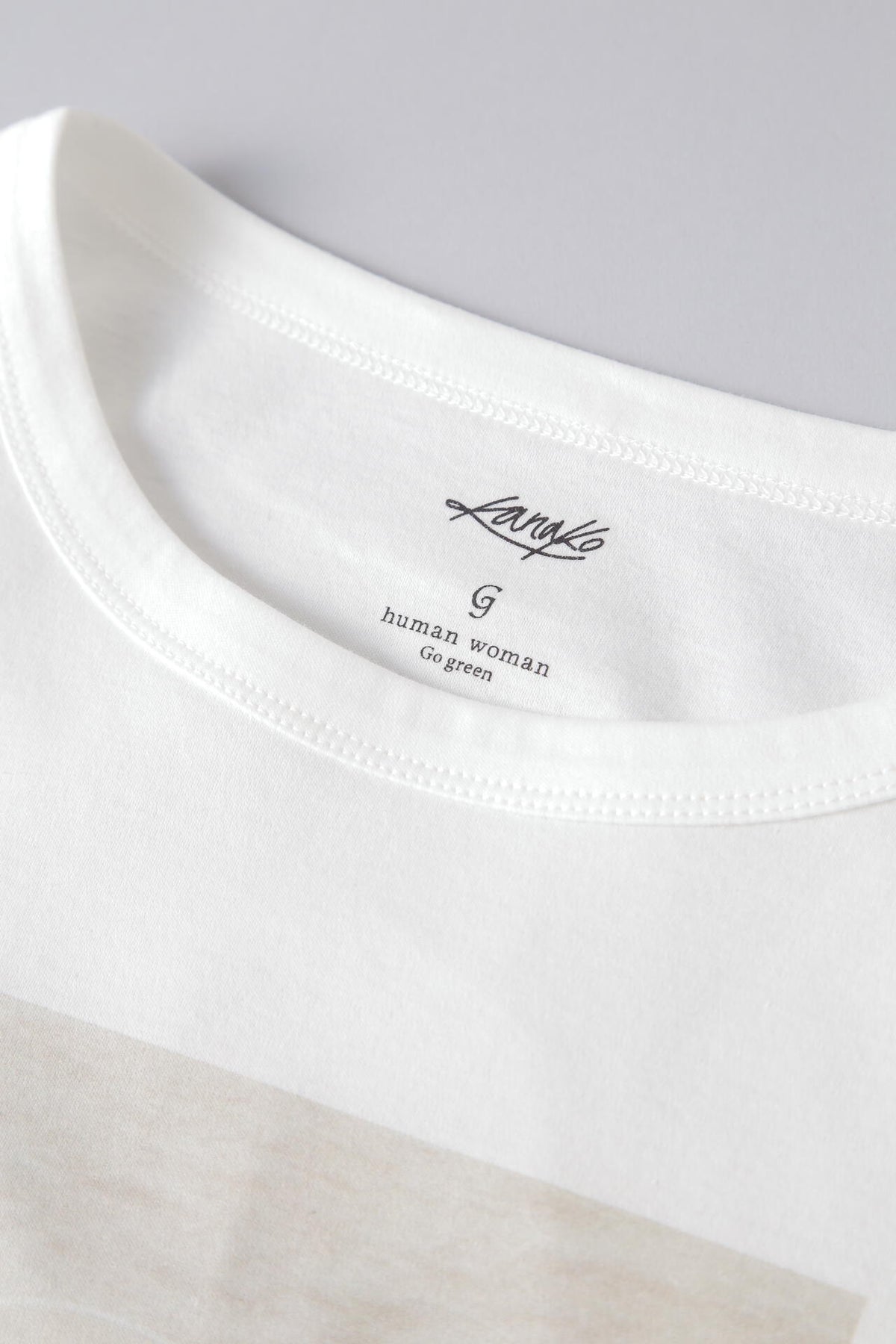 【香菜子】OGコッコラボトンプリントTシャツ Lサイズ