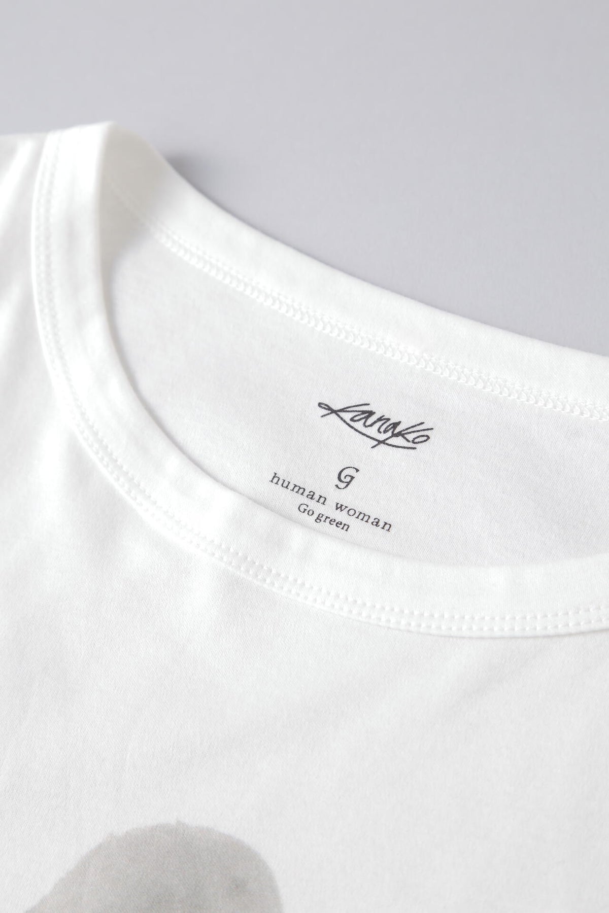 【香菜子】OGコッコラボトンプリントTシャツ Lサイズ