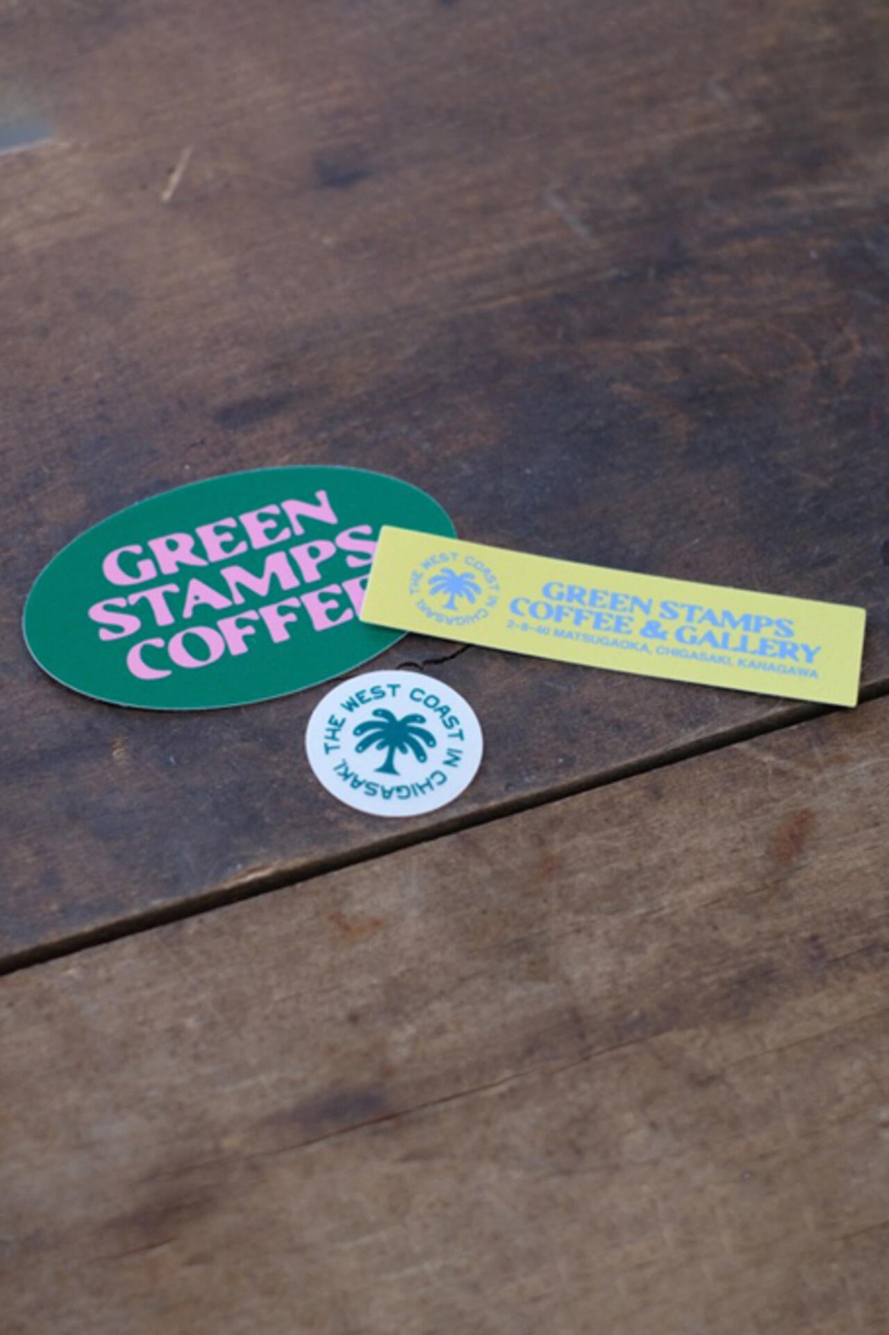 【GREENSTAMPS C&G】GREENSTAMPS STICKER SET