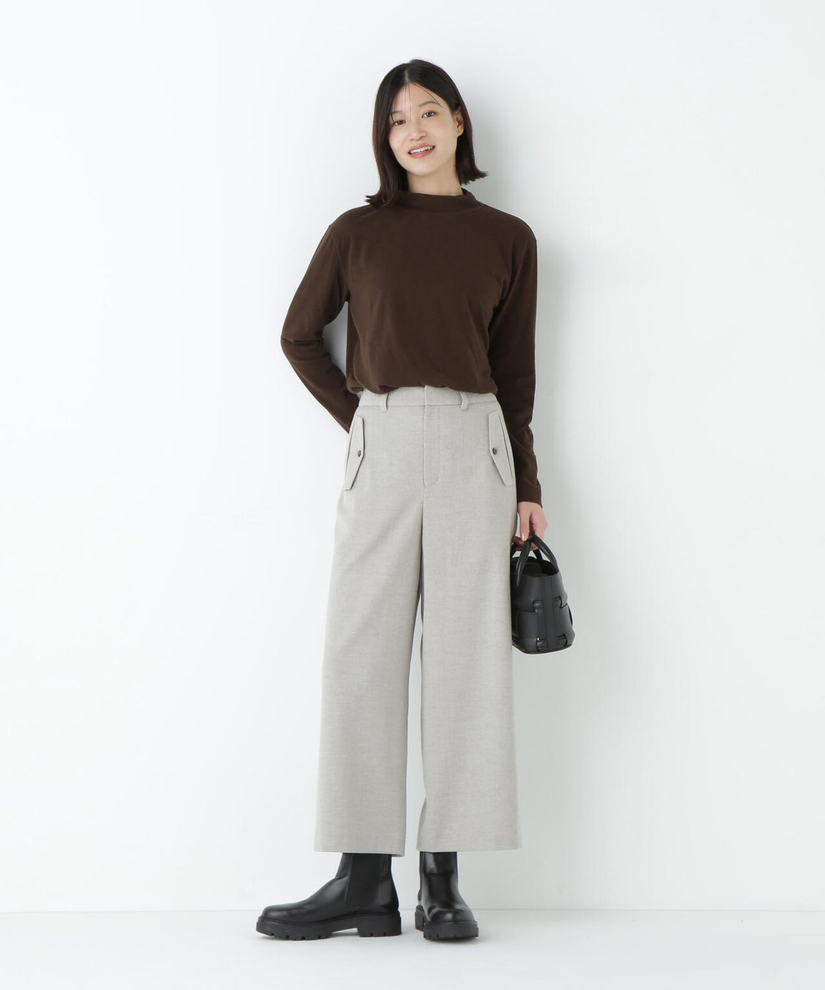 ≪マルチサイズ展開≫TOPツイルガウチョパンツ