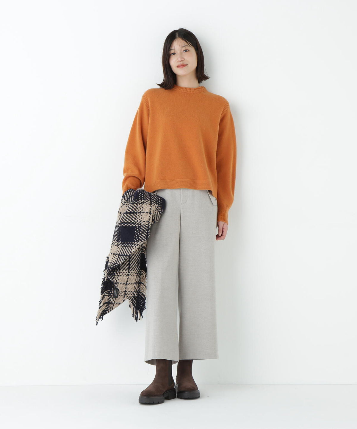 ≪マルチサイズ展開≫TOPツイルガウチョパンツ