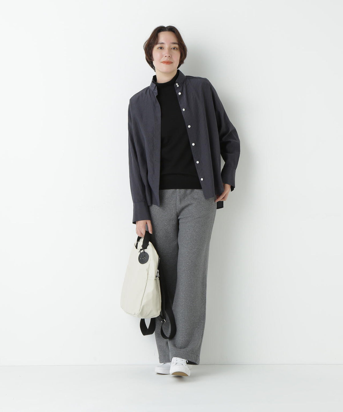 裏毛ストレートパンツ