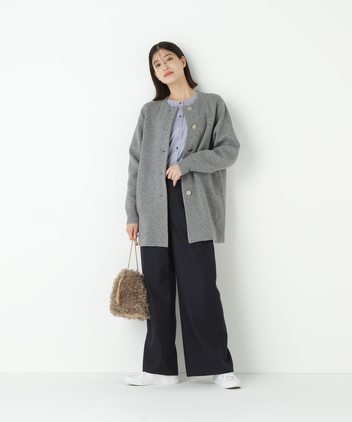 接結ニットコート