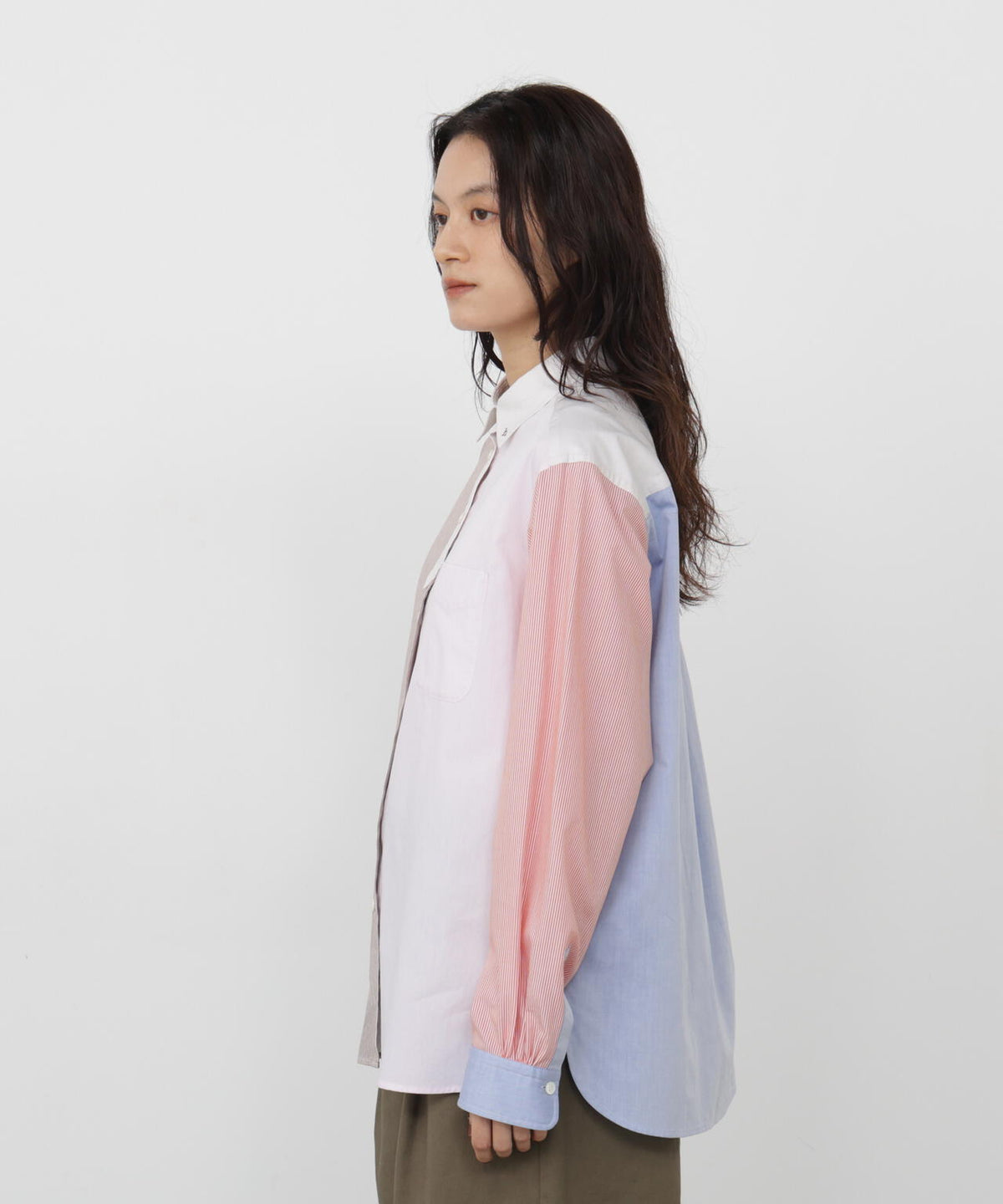 165cm/B:77cm/W:57cm/H:79cm 着用サイズ:M