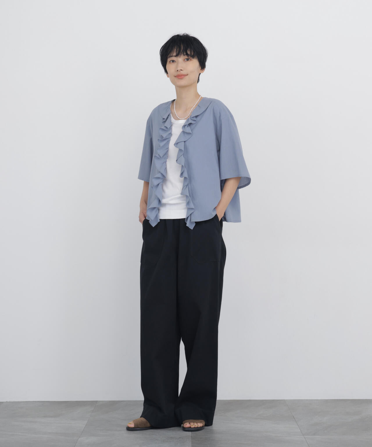 166cm B/78 W/58 H/86 着用サイズ:M