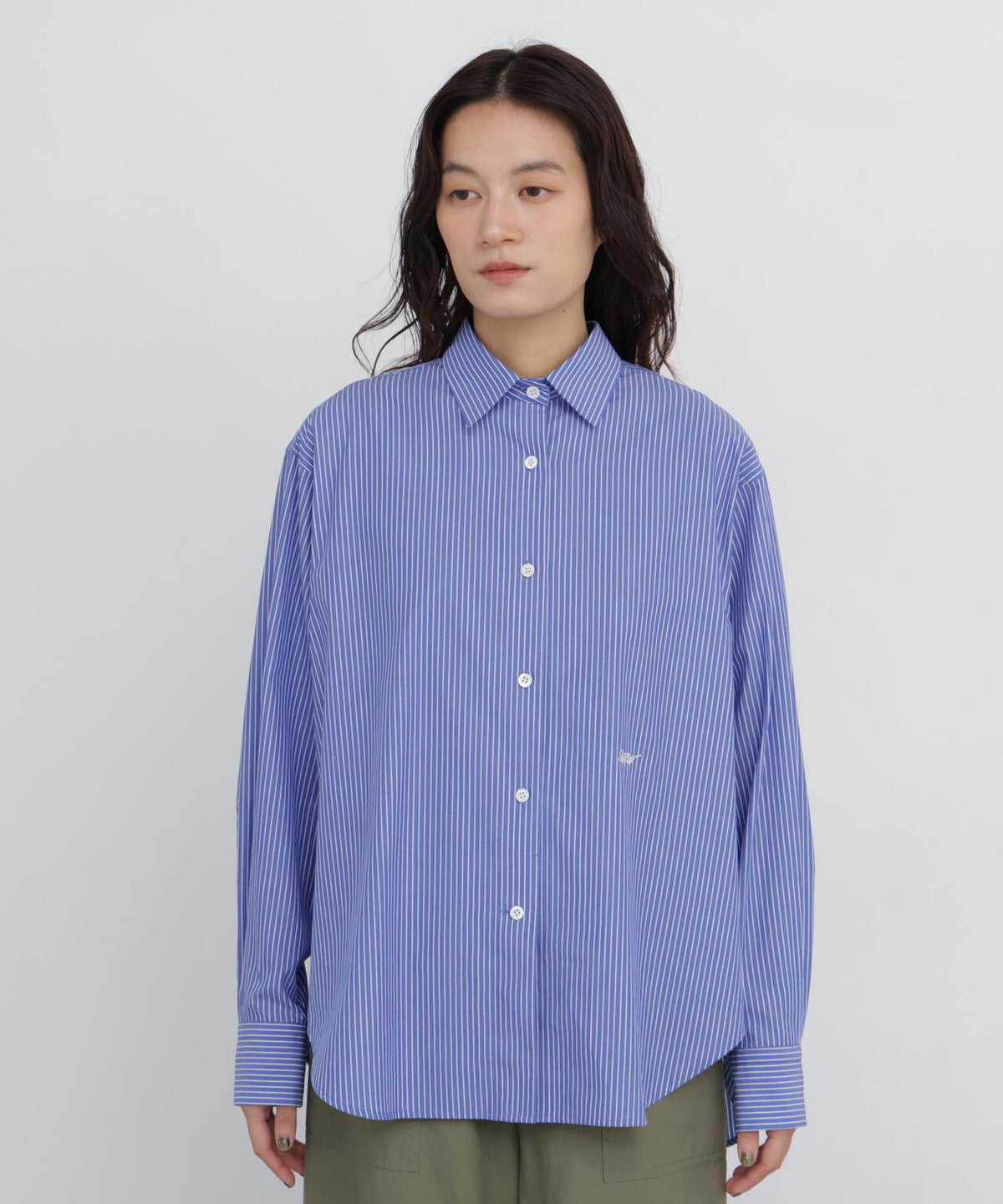 165cm/B:77cm/W:57cm/H:79cm 着用サイズ:M