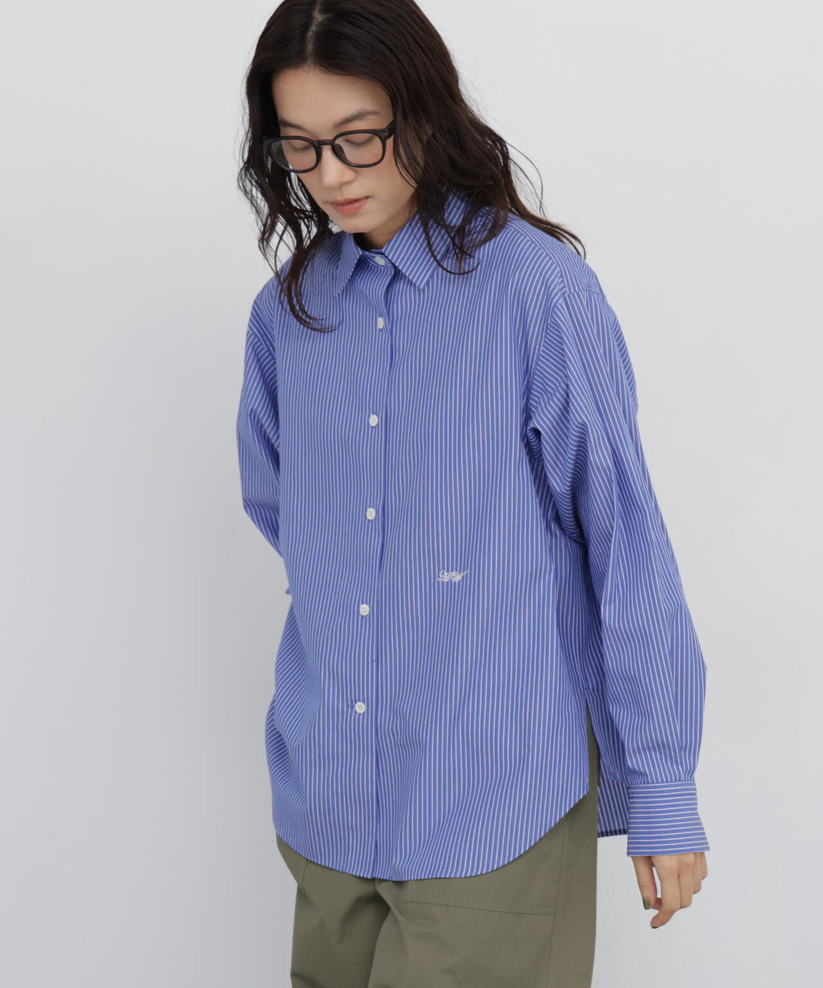165cm/B:77cm/W:57cm/H:79cm 着用サイズ:M