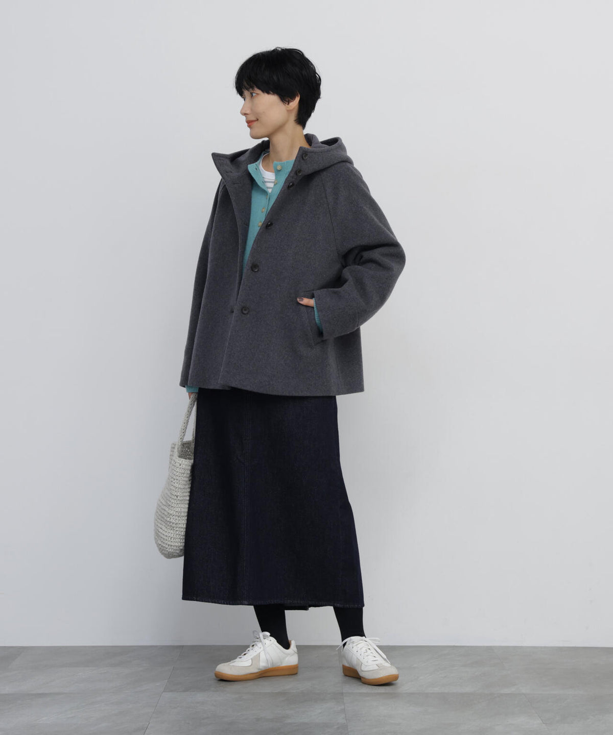 166cm B/78 W/58 H/86 着用サイズ:M