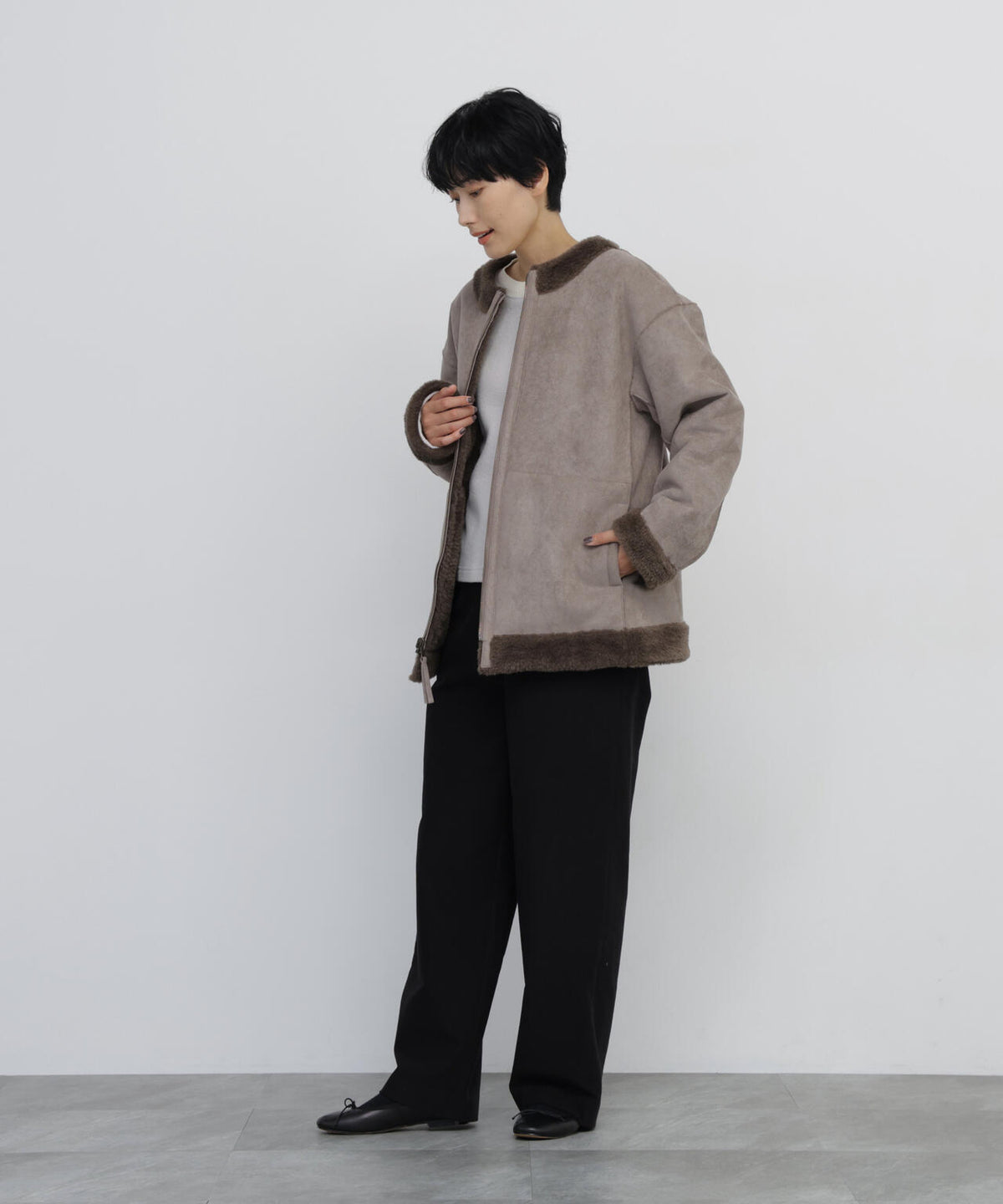 166cm B/78 W/58 H/86 着用サイズ:M