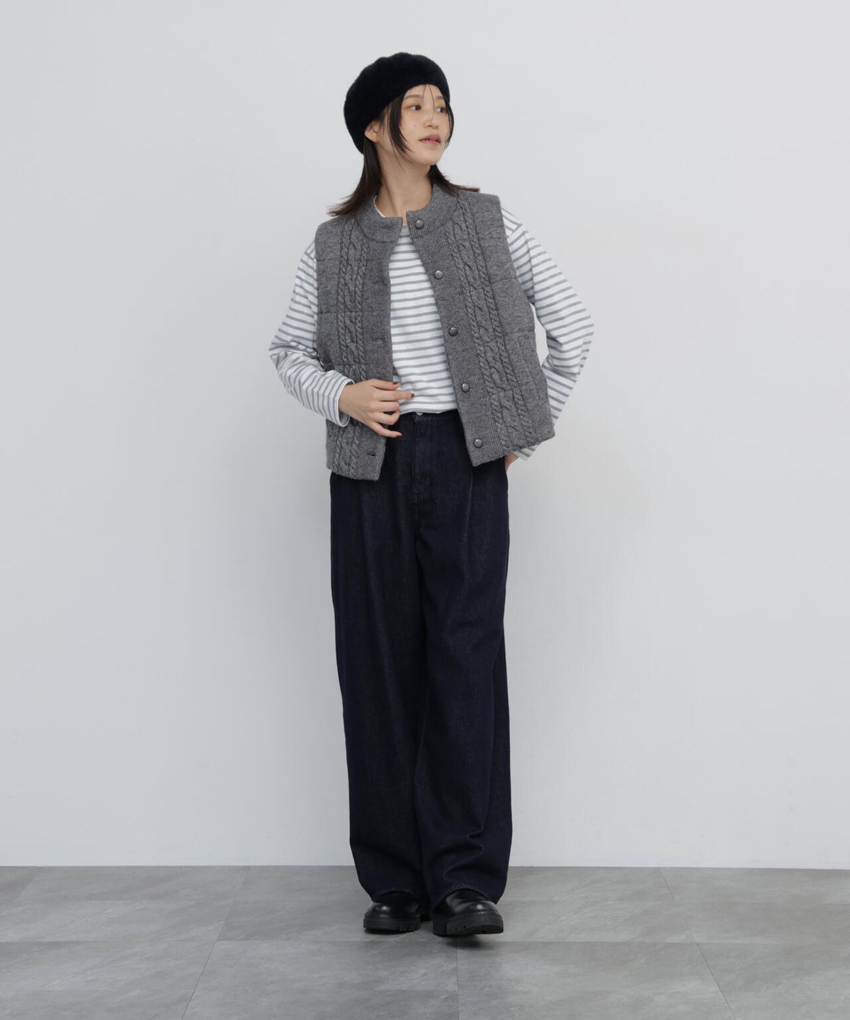 身長168cm B82 W59 H88 着用サイズ:M