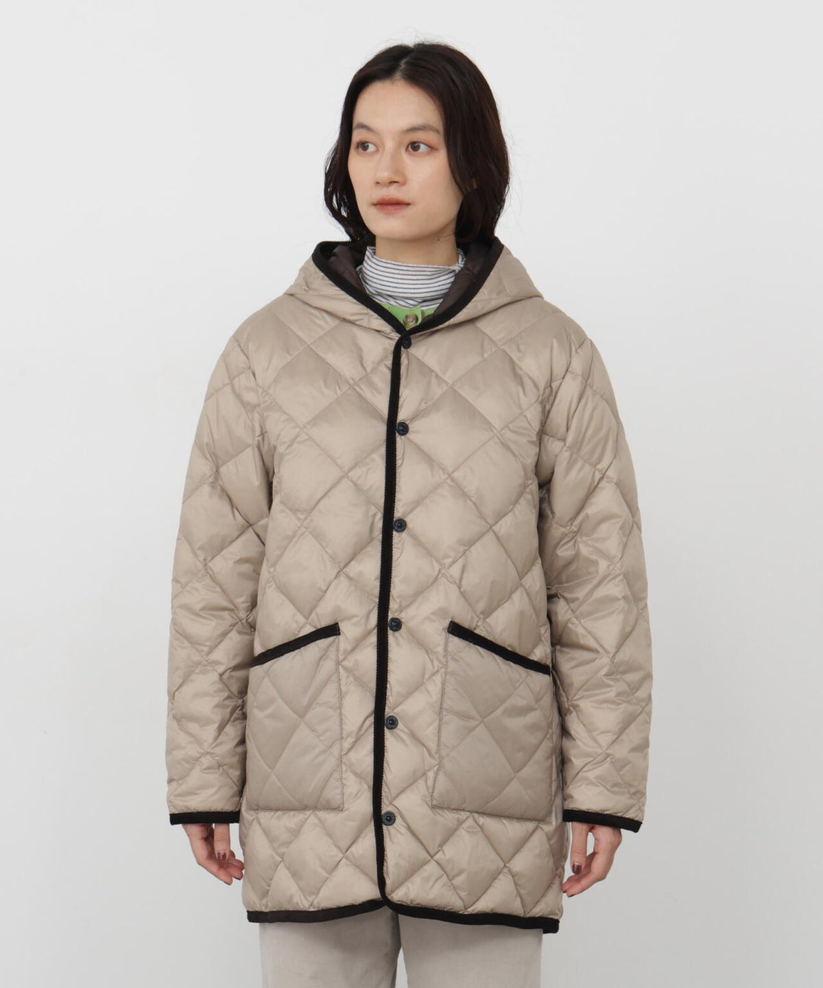 165cm/B:77cm/W:57cm/H:79cm 着用サイズ:M