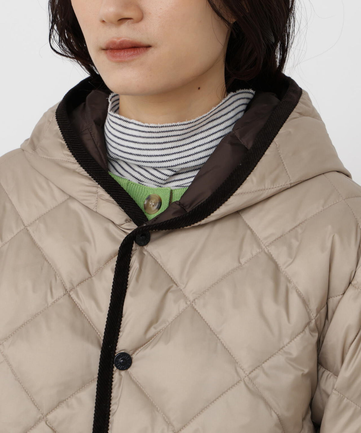 165cm/B:77cm/W:57cm/H:79cm 着用サイズ:M