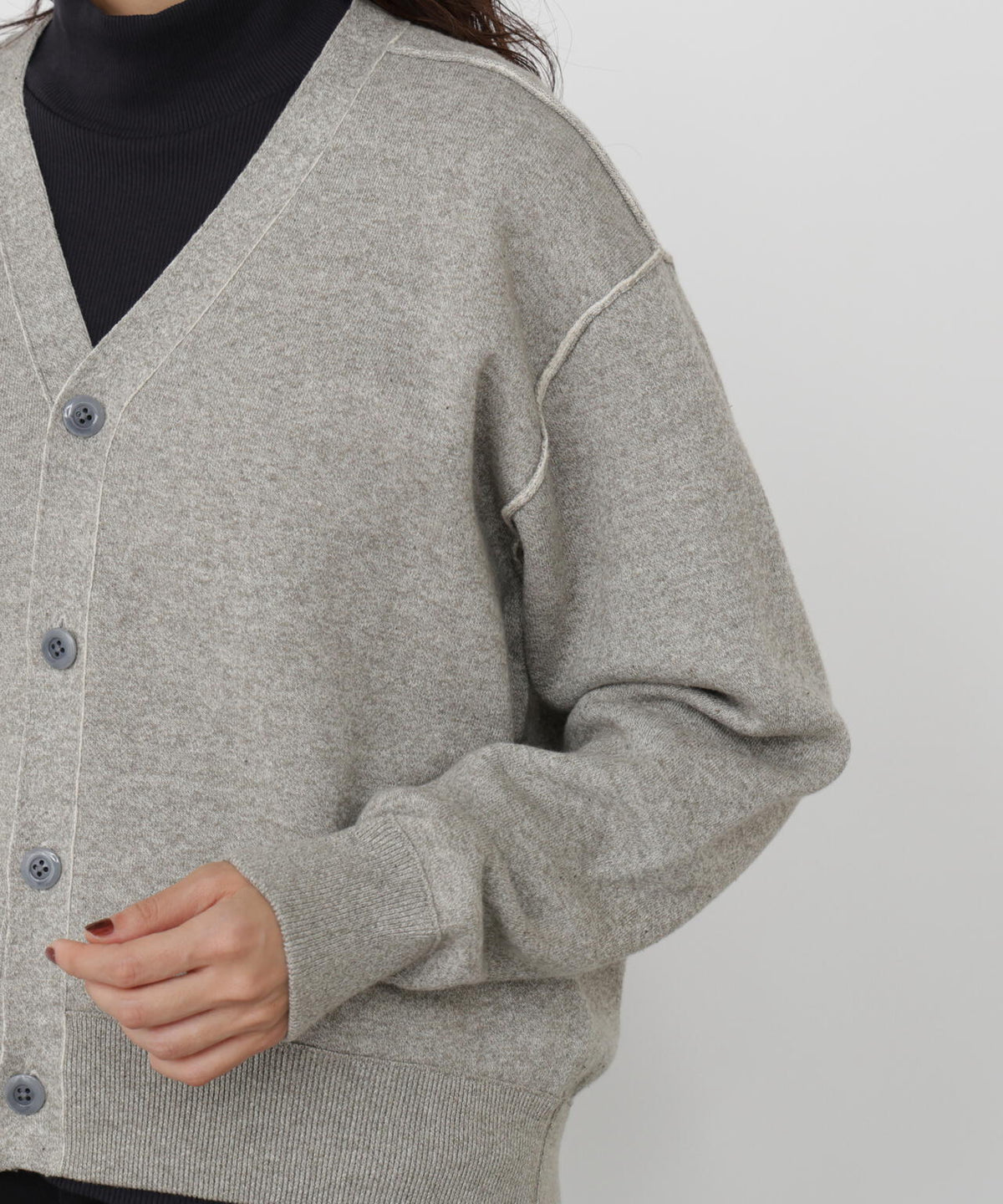 165cm/B:77cm/W:57cm/H:79cm 着用サイズ:M