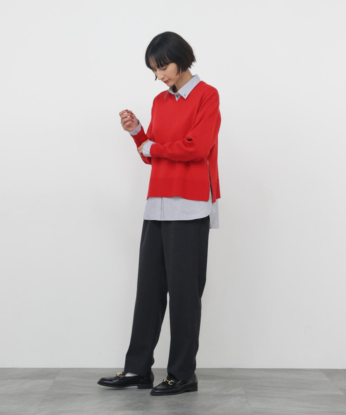 身長168cm B76 W58 H86 着用サイズ:M