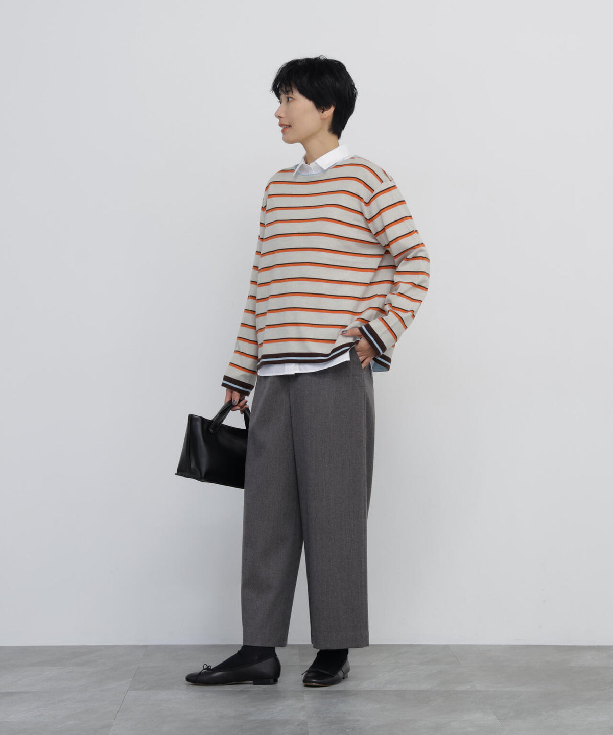 166cm B/78 W/58 H/86 着用サイズ:M