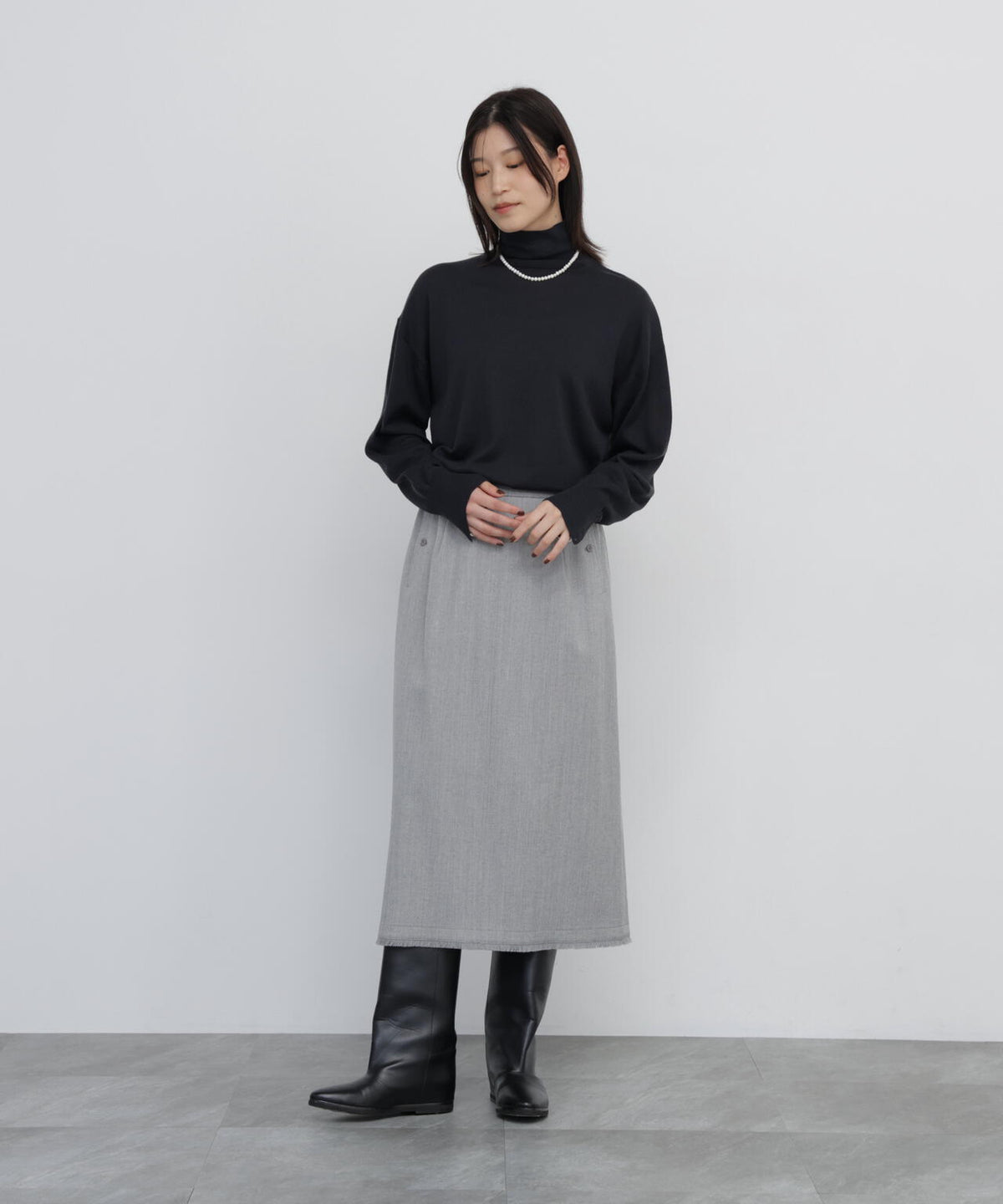 身長168cm B82 W59 H88 着用サイズ:M