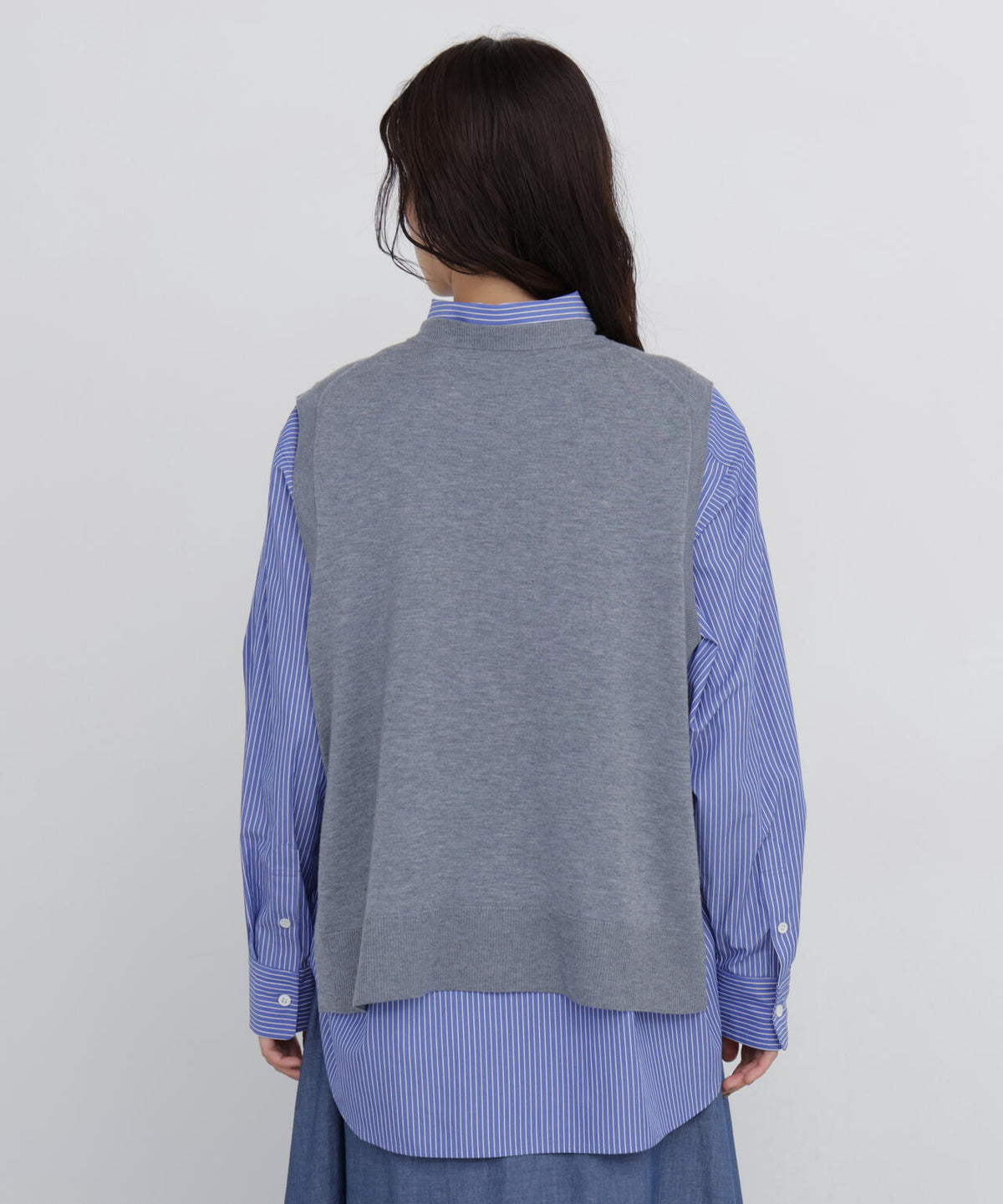 165cm/B:77cm/W:57cm/H:79cm 着用サイズ:M