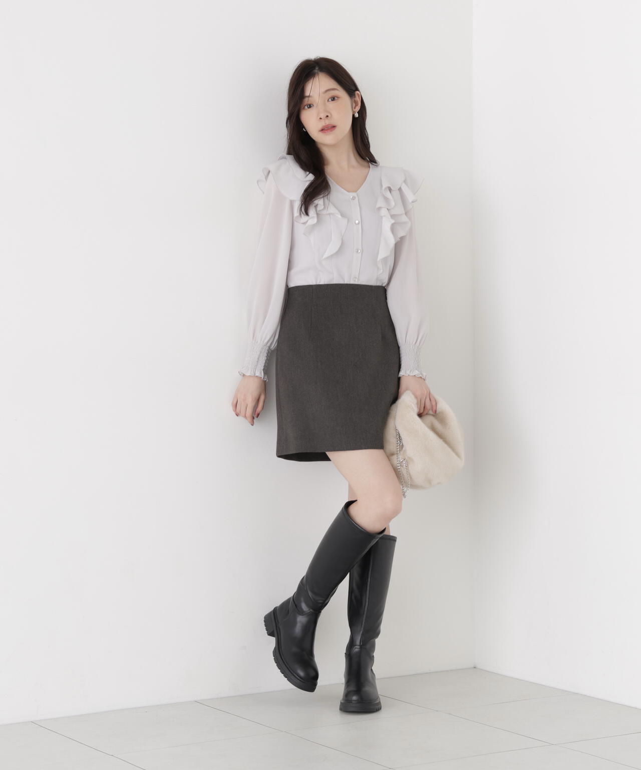 167cm 着用サイズ:FR