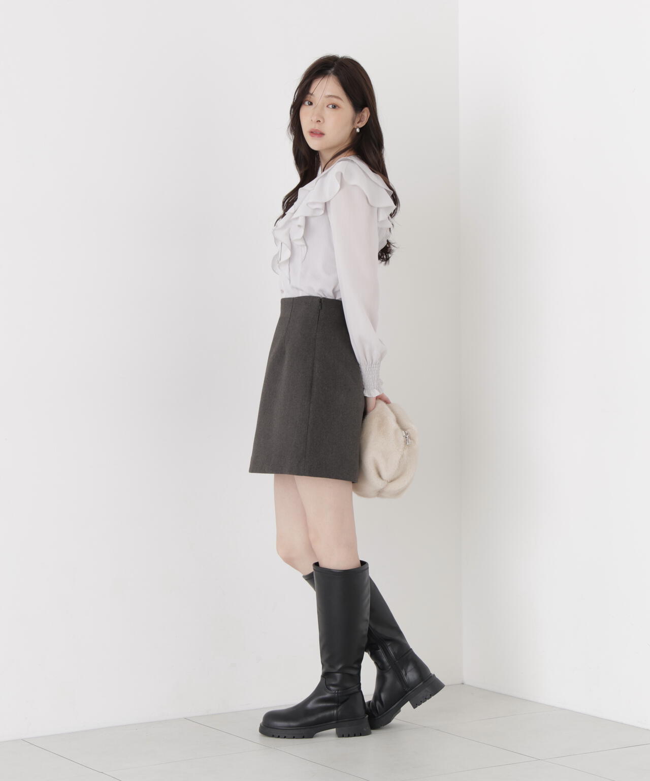 167cm 着用サイズ:FR