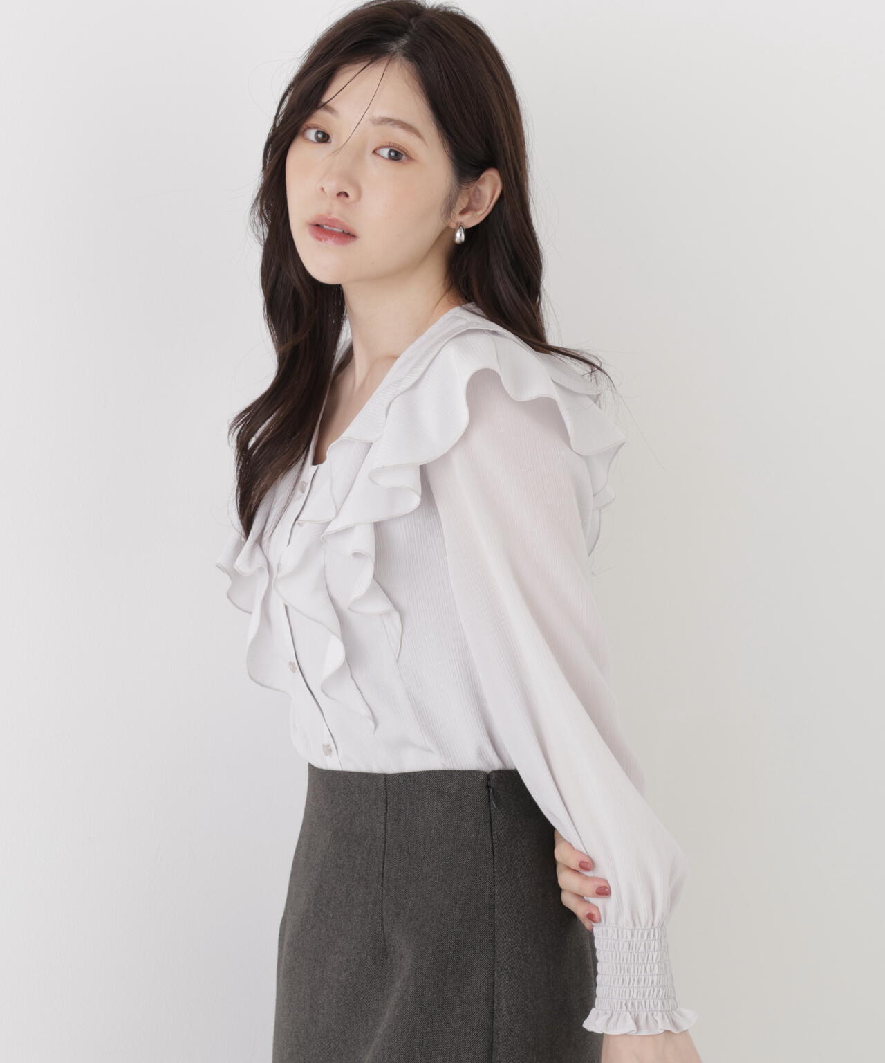 167cm 着用サイズ:FR