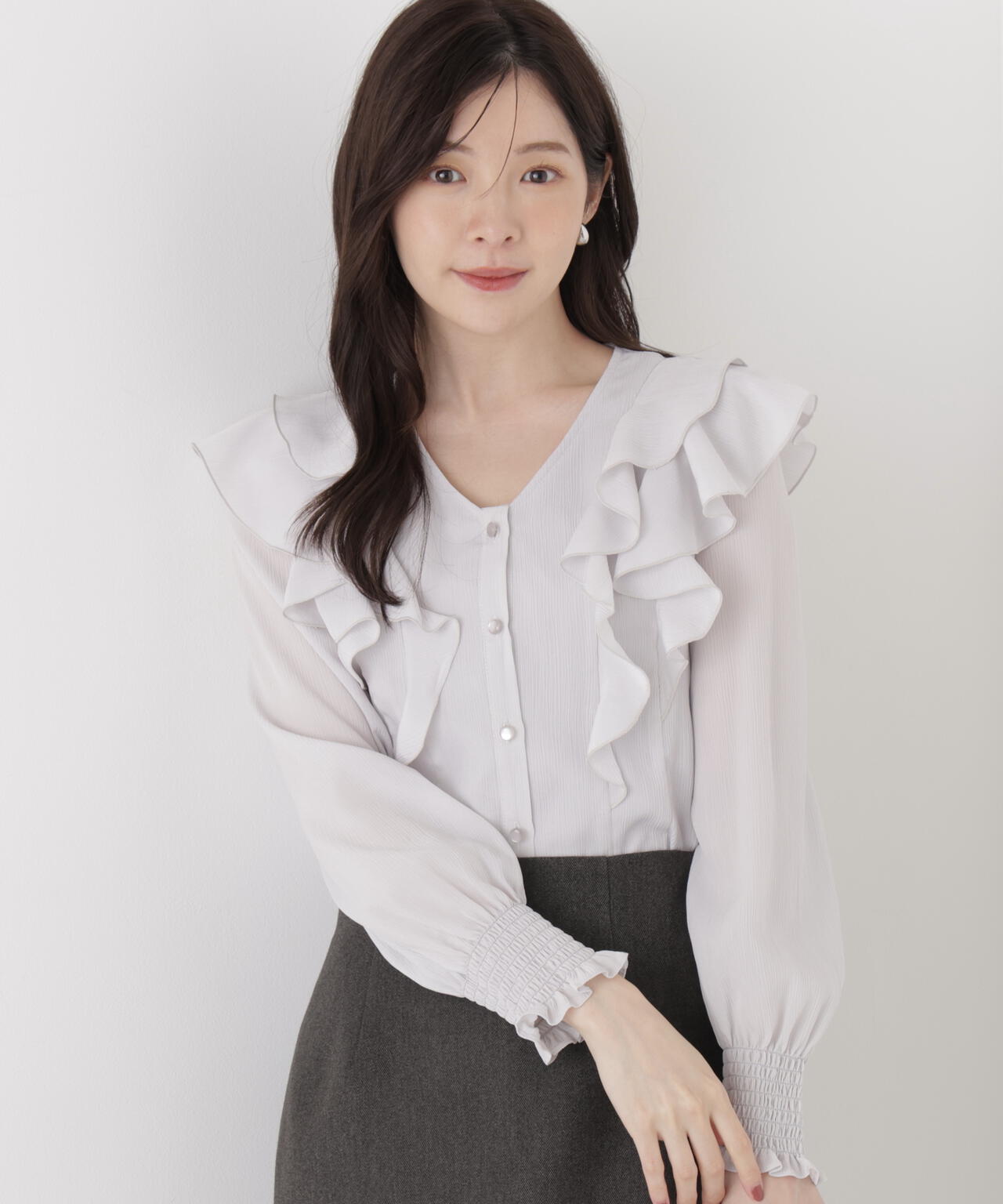 167cm 着用サイズ:FR