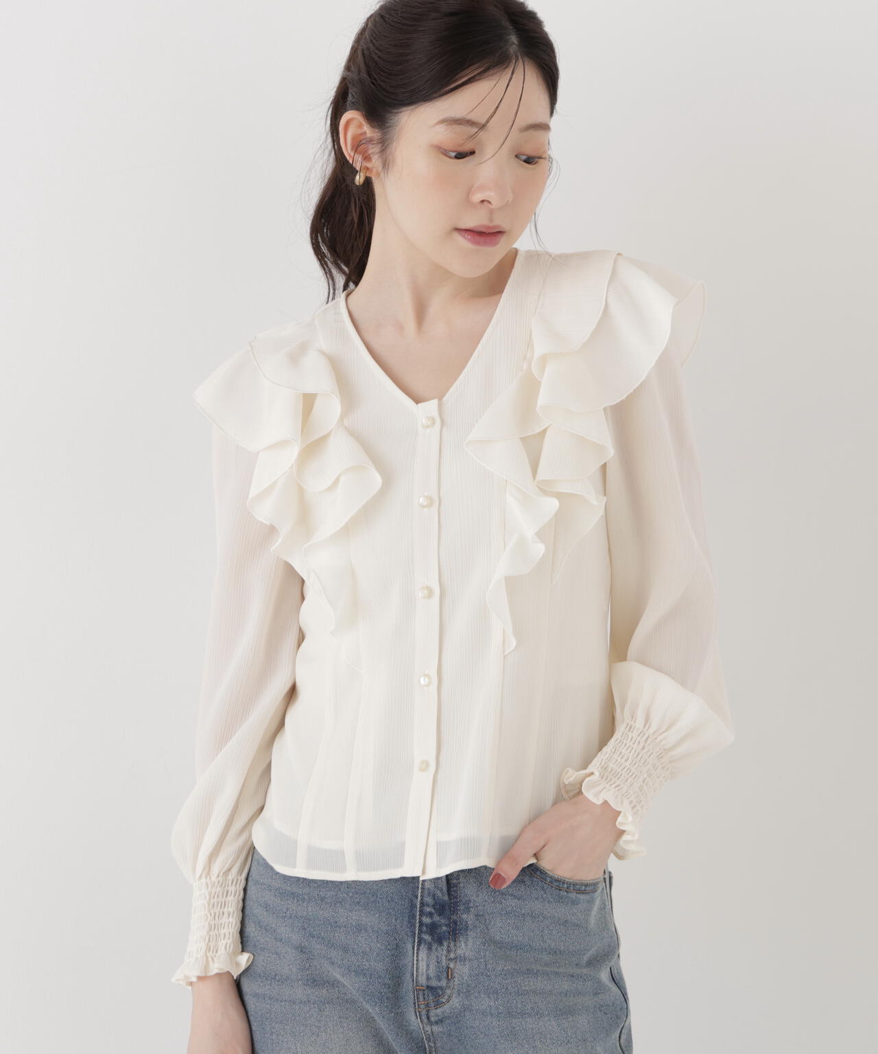167cm 着用サイズ:FR