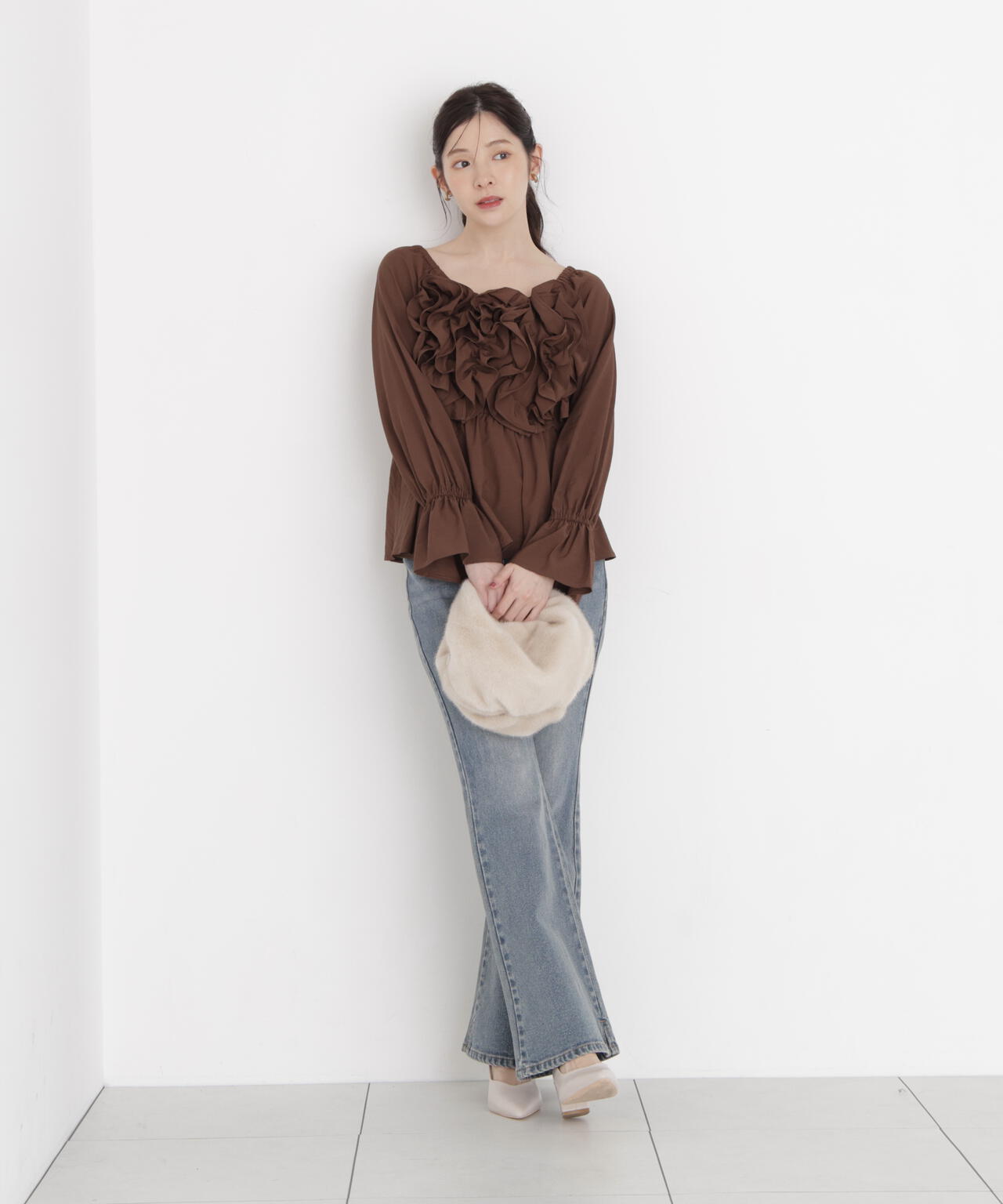 167cm 着用サイズ:FR