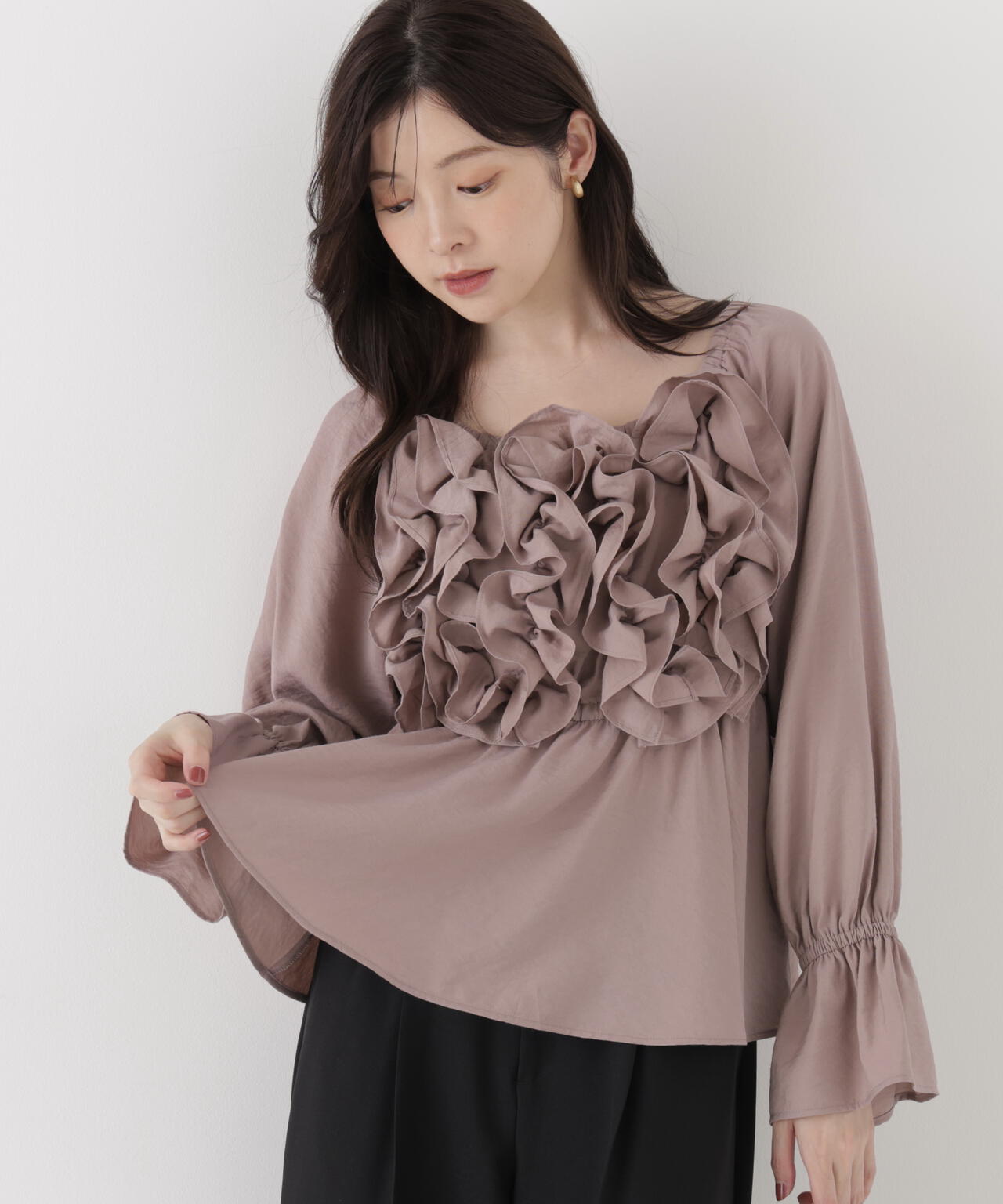 167cm 着用サイズ:FR