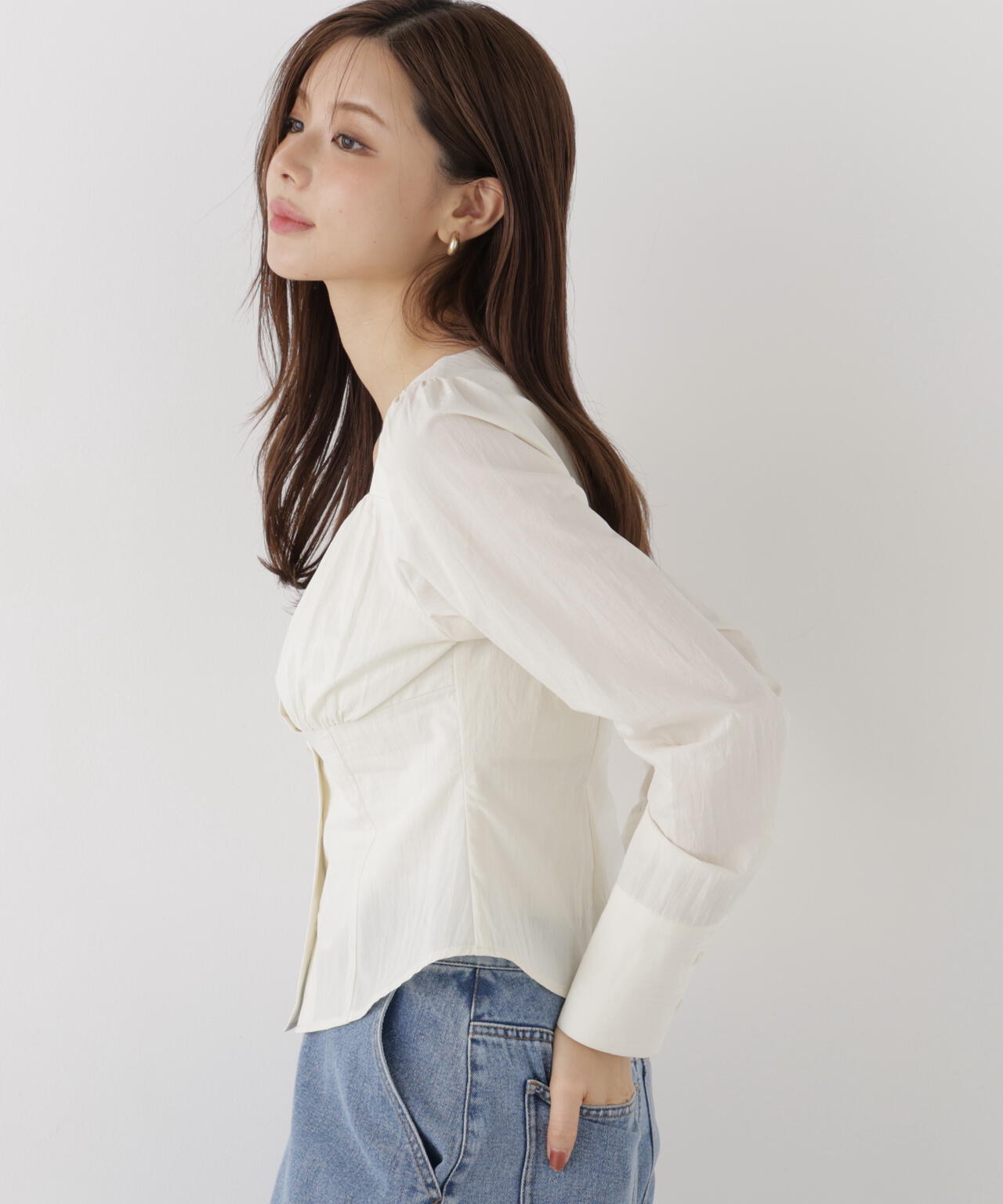 165cm 着用サイズ:FR