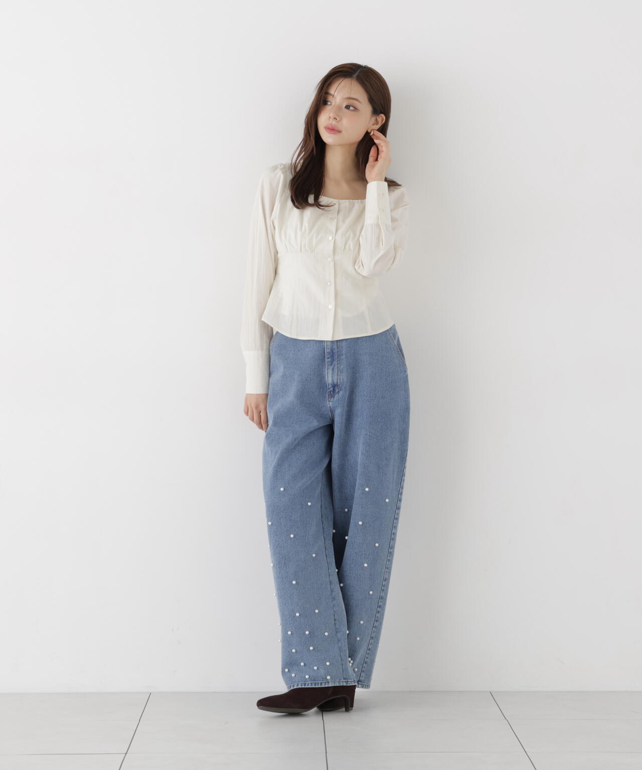 165cm 着用サイズ:FR