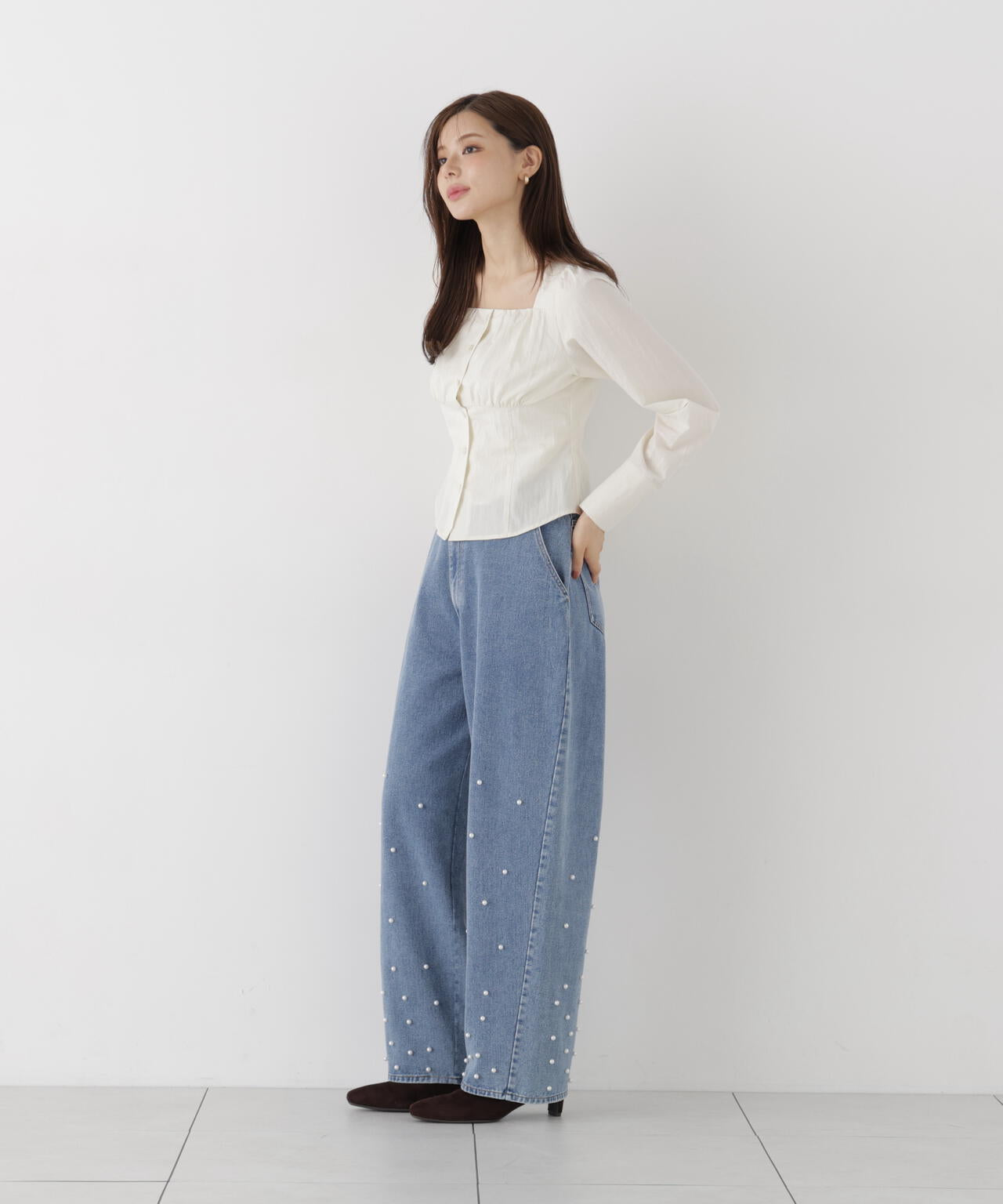 165cm 着用サイズ:FR