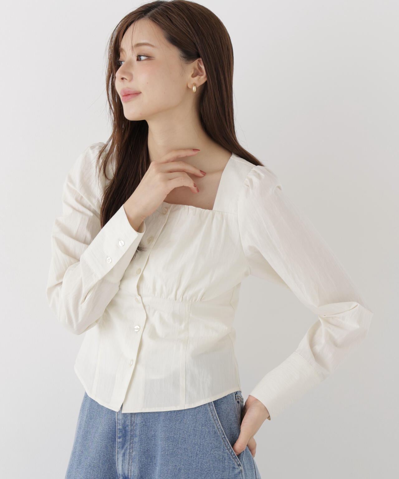 165cm 着用サイズ:FR