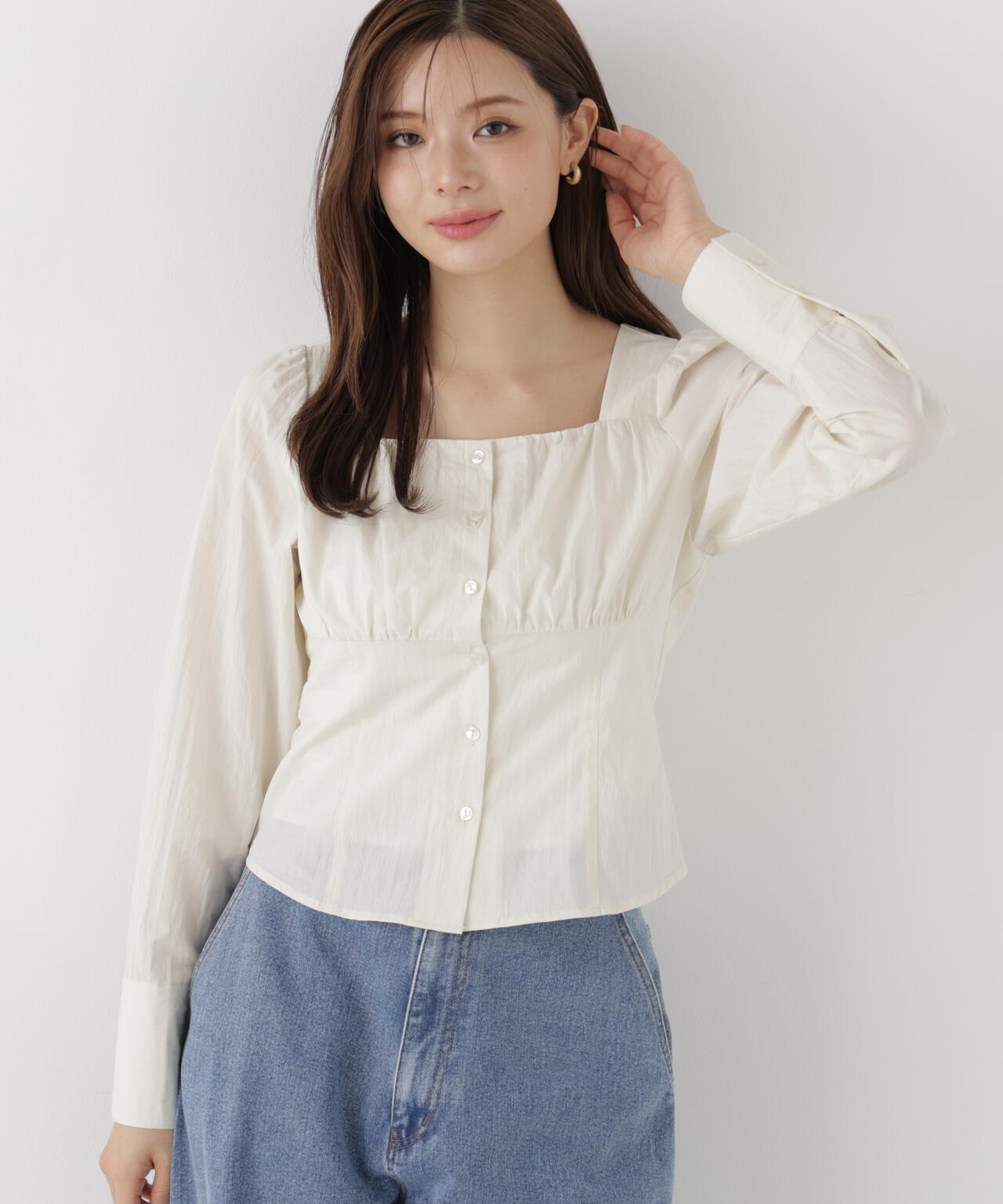 165cm 着用サイズ:FR