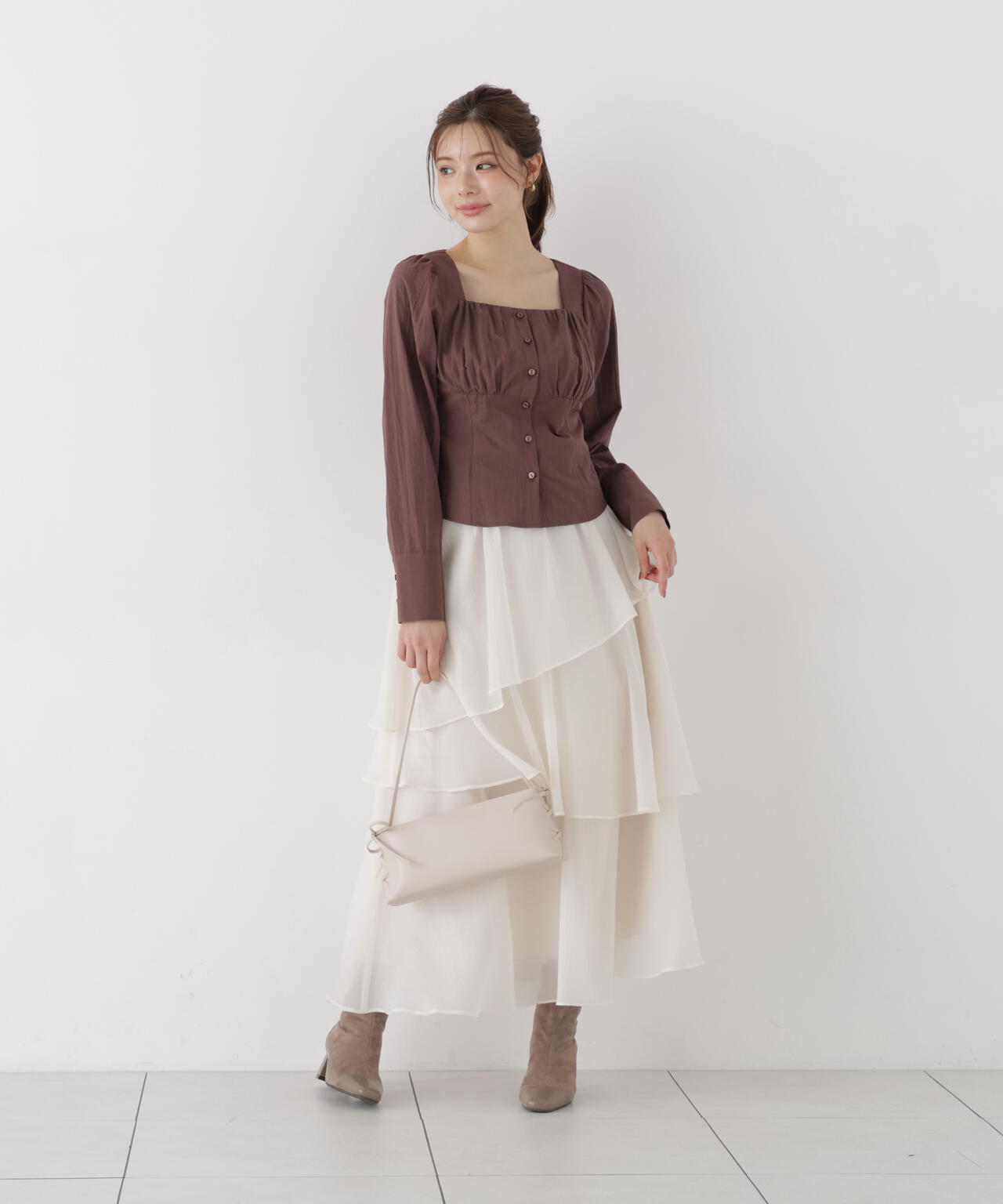 165cm 着用サイズ:FR