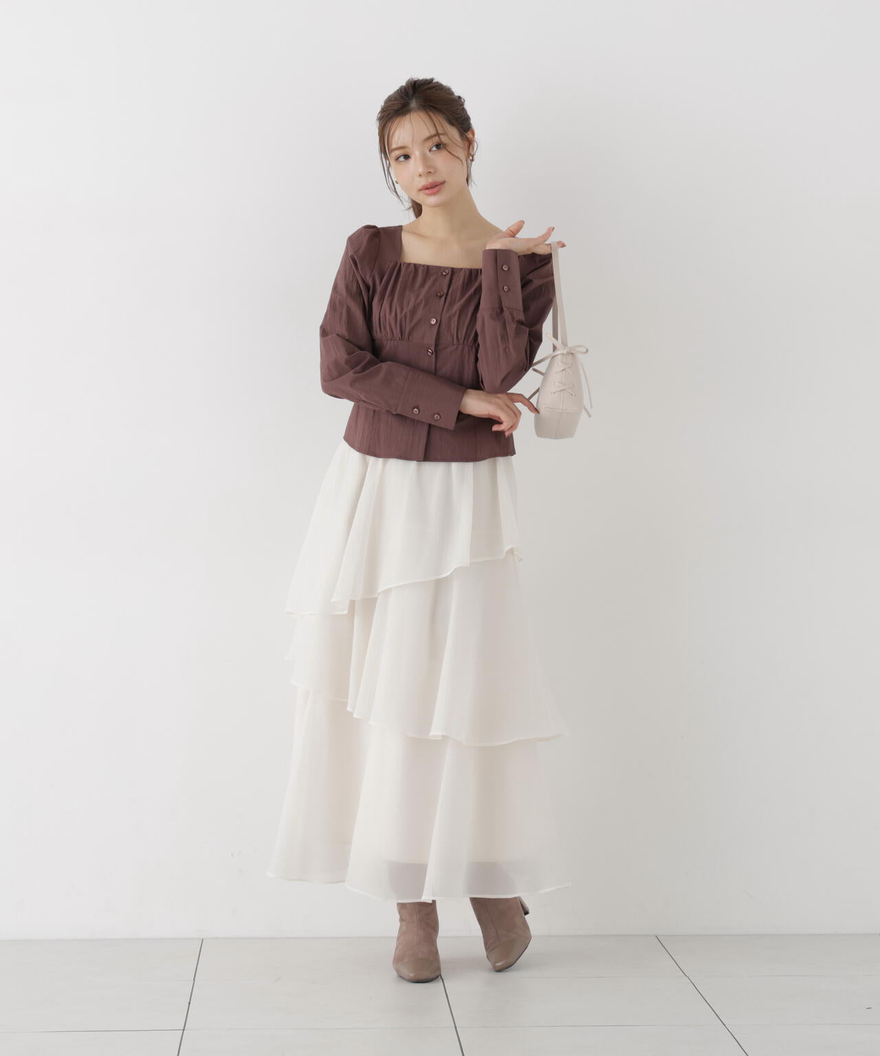 165cm 着用サイズ:FR