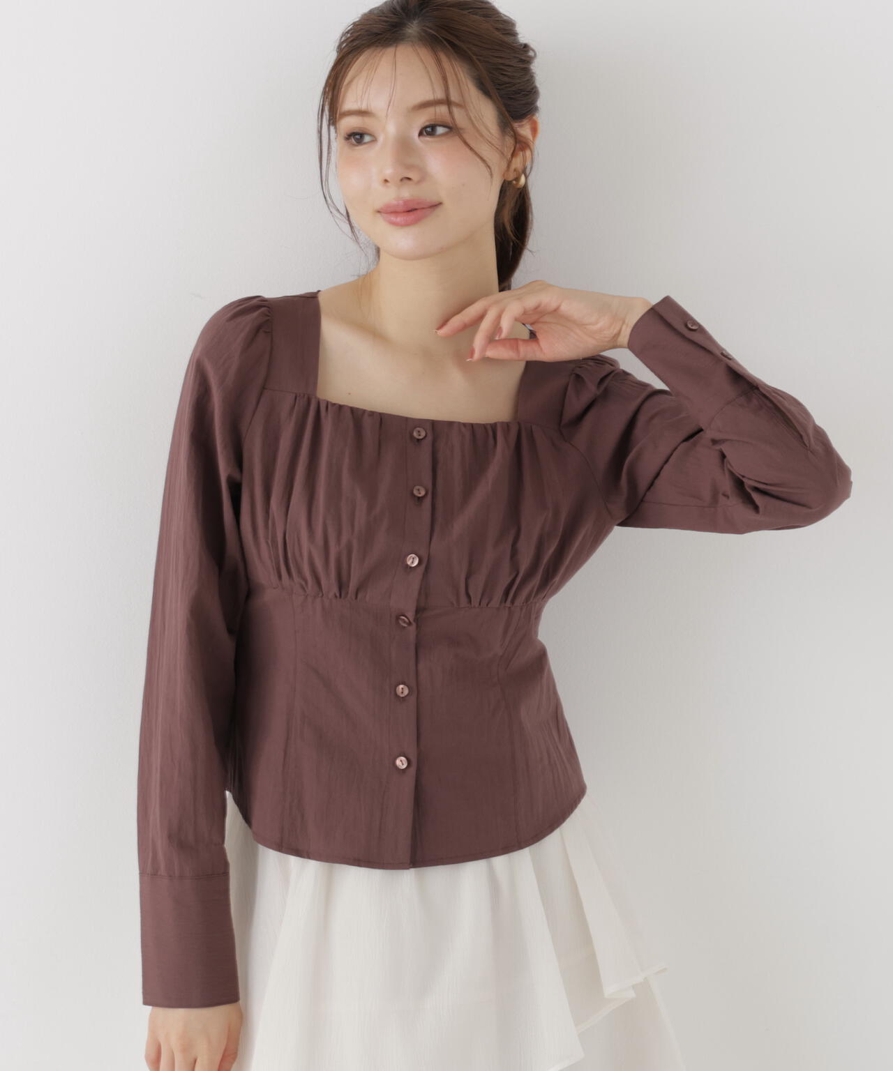 165cm 着用サイズ:FR
