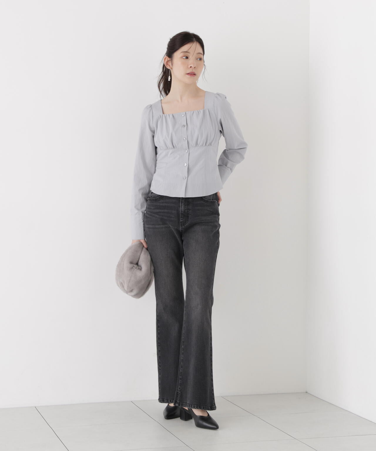 167cm 着用サイズ:FR